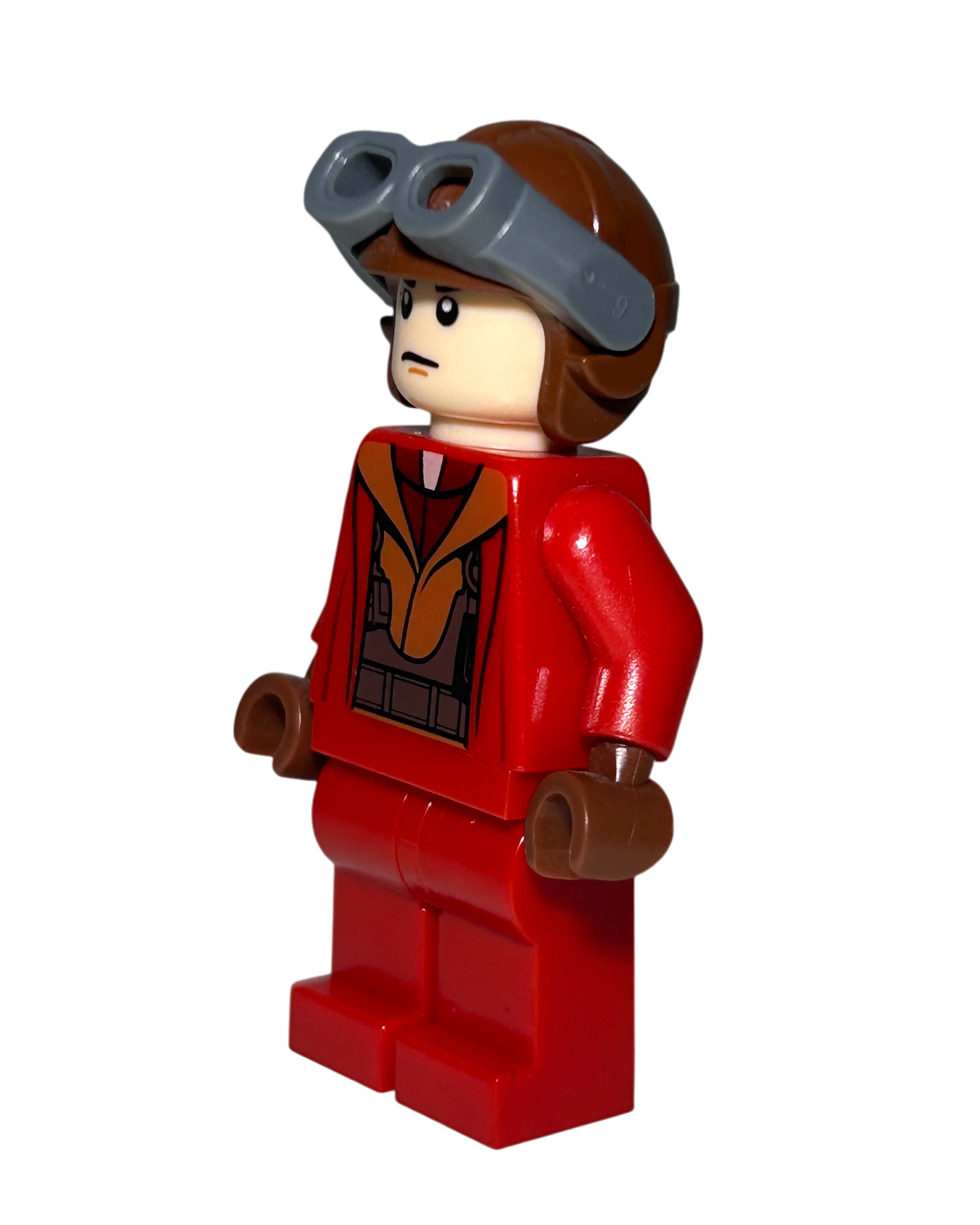 Lego Star Wars Minifigur Naboo Fighter Pilot SW0340 Seitenansicht rechts brick2d2