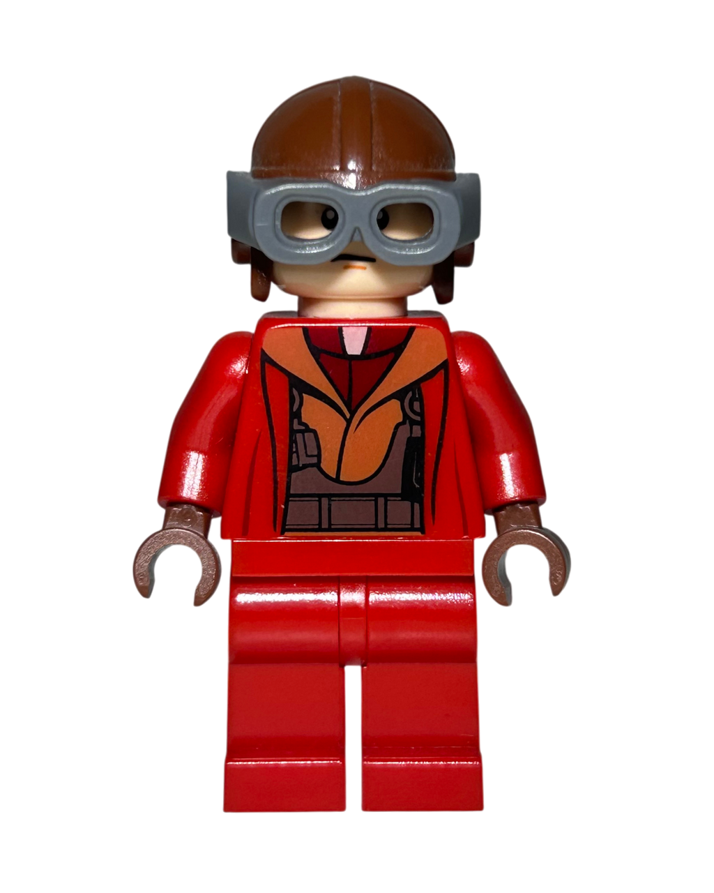 Lego Star Wars Minifigur Naboo Fighter Pilot SW0340 Detailansicht brick2d2