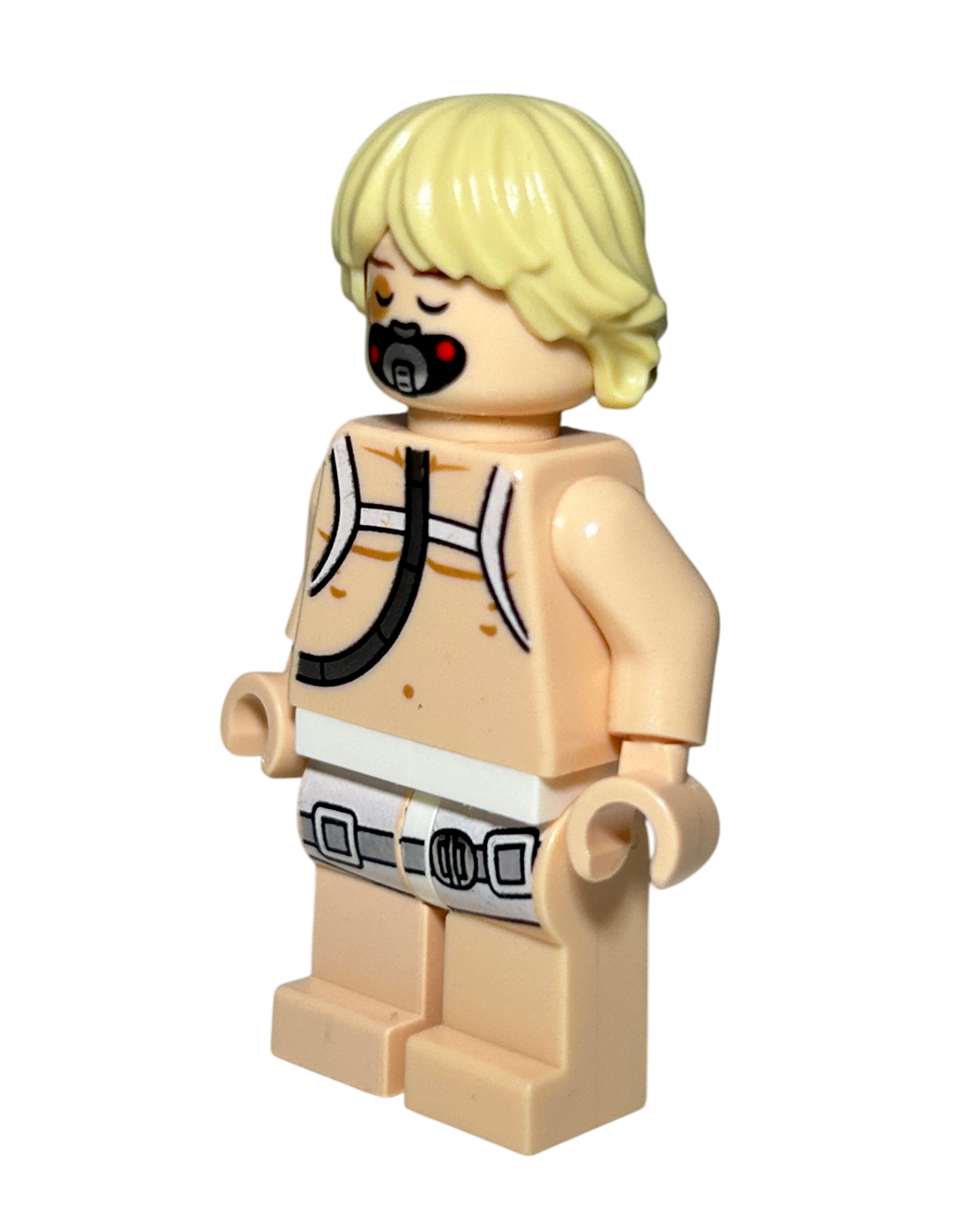 Luke Skywalker Bacta Tank Outfit SW0342 LEGO Star Wars Minifigur Seitenansicht rechts brick2d2