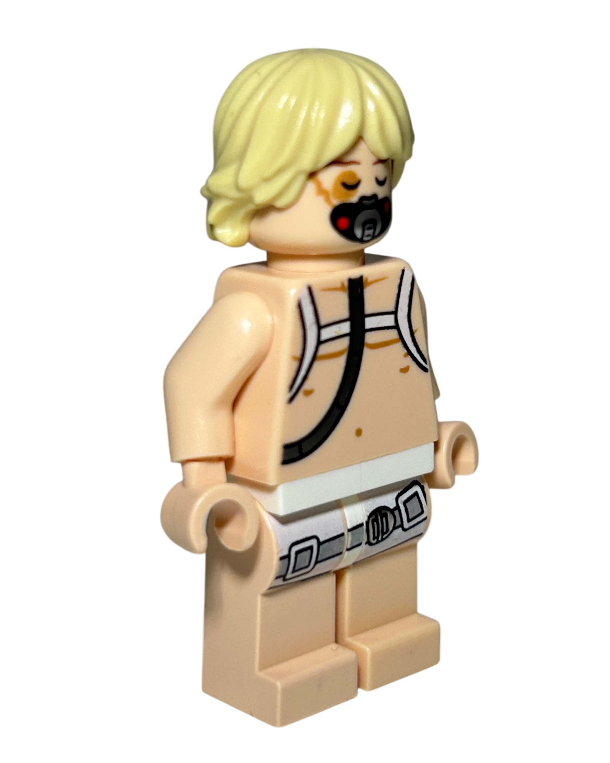 Luke Skywalker Bacta Tank Outfit SW0342 LEGO Star Wars Minifigur Seitenansicht links brick2d2