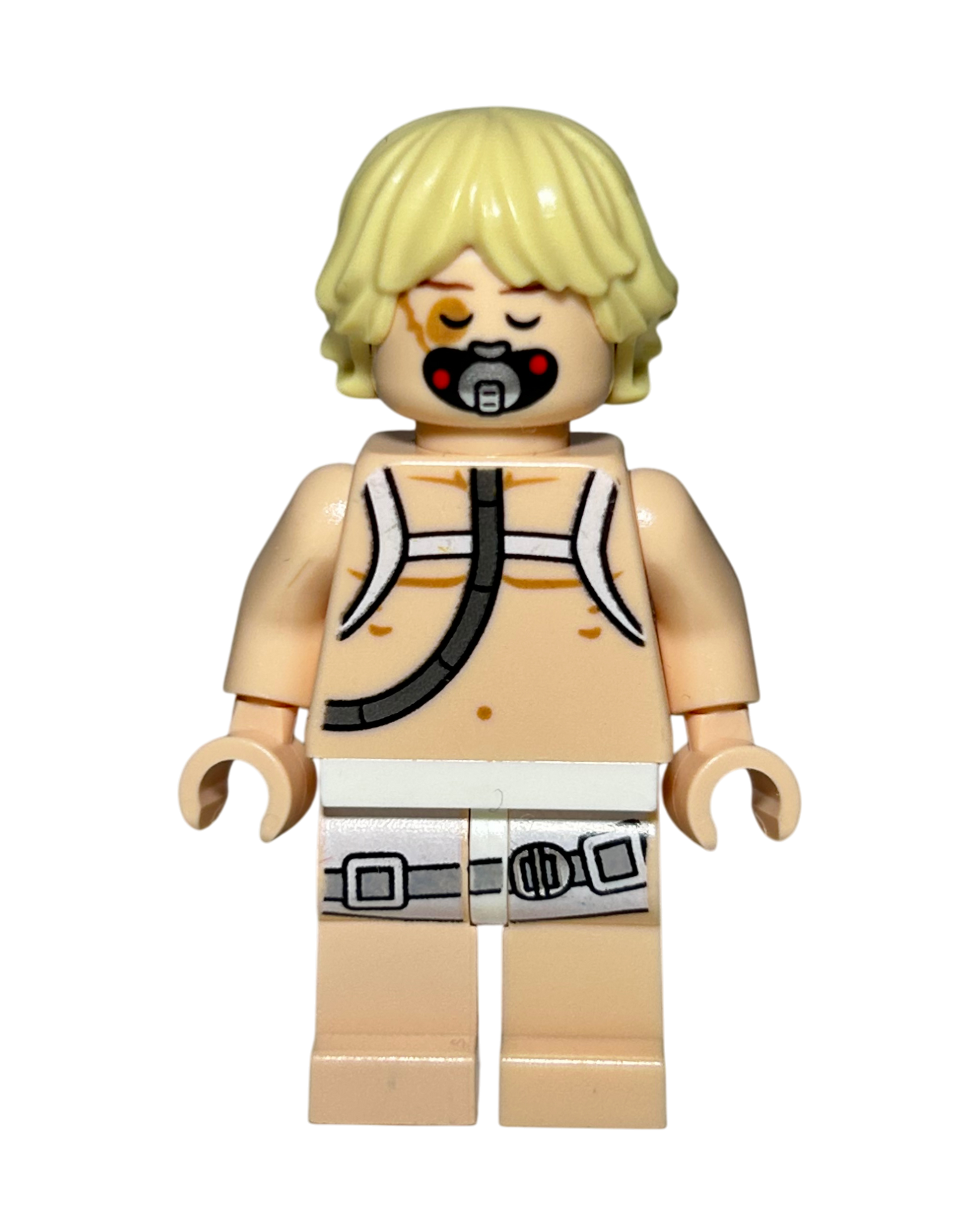 Luke Skywalker Bacta Tank Outfit SW0342 LEGO Star Wars Minifigur Vorderansicht brick2d2