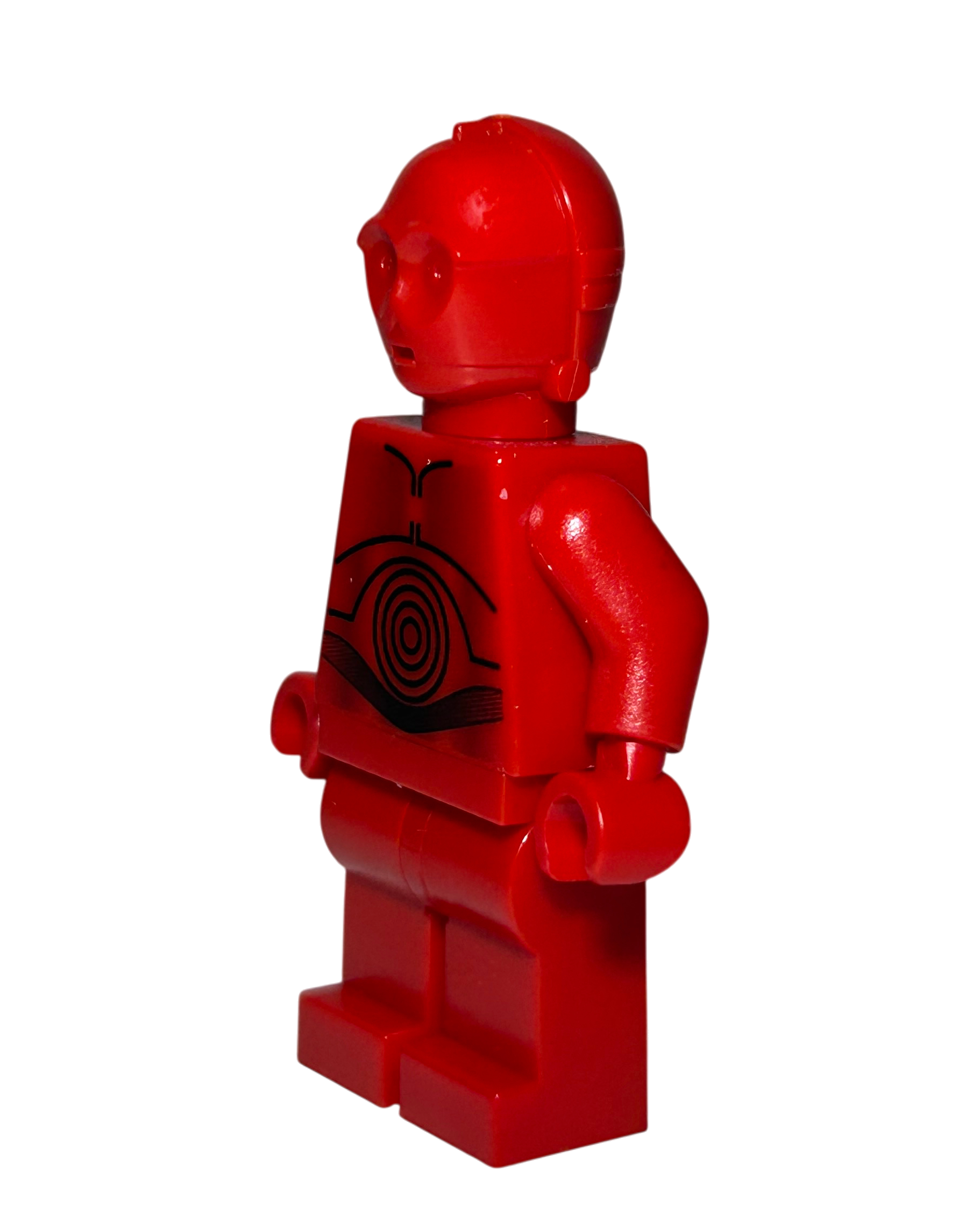 Lego Star Wars Minifigur R 3PO Protocol Droid SW0344 Seitenansicht rechts brick2d2