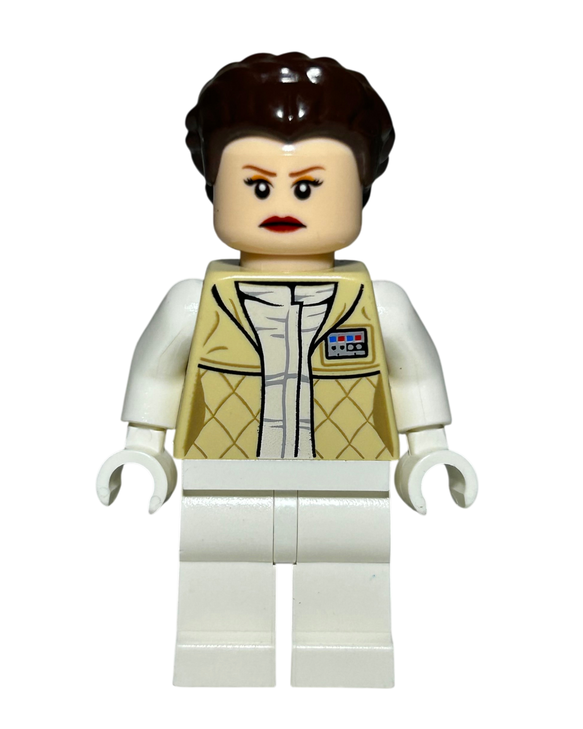 Prinzessin Leia Hoth Outfit SW0346 LEGO Star Wars Minifigur Detailansicht brick2d2