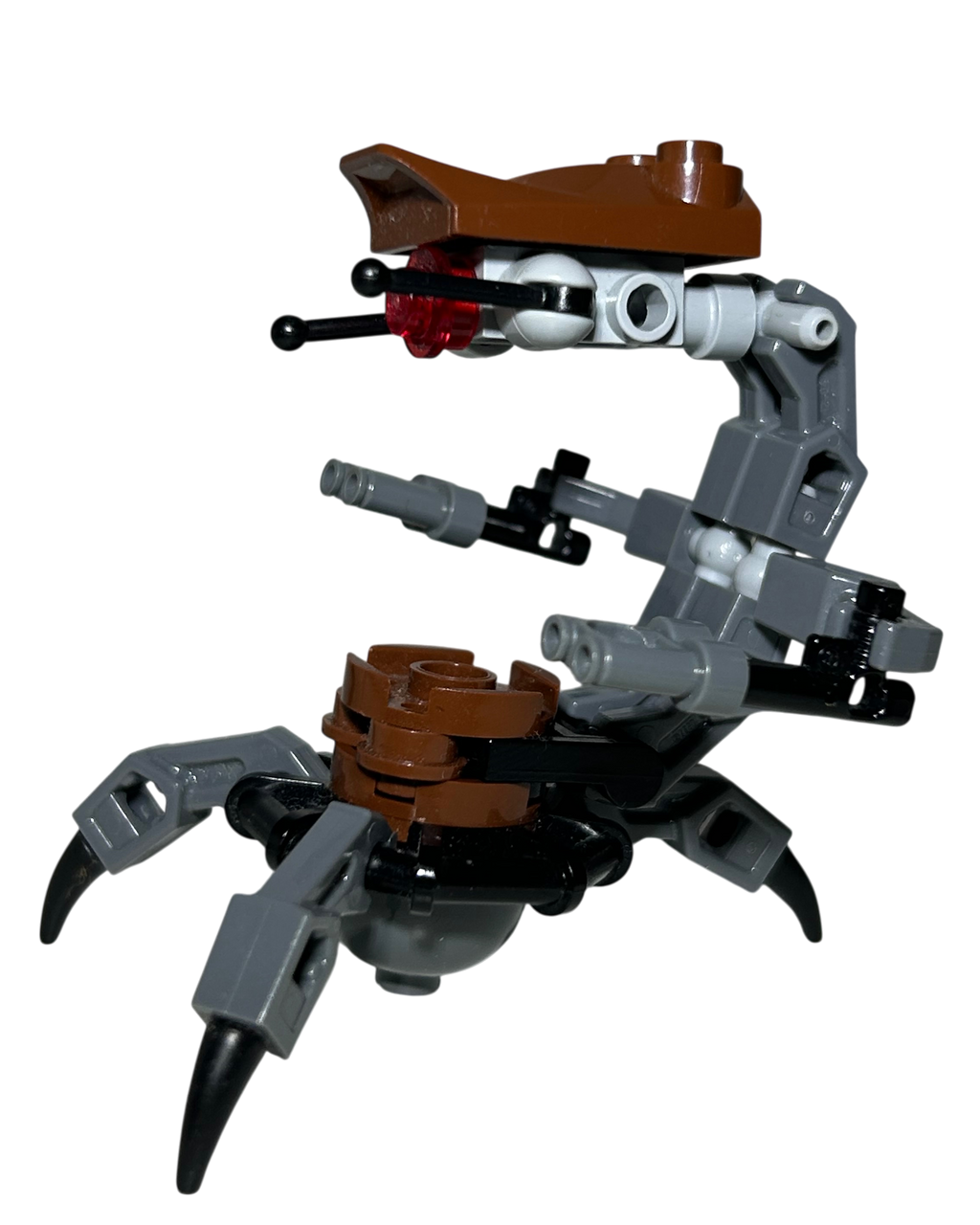Droideka SW0348 LEGO Star Wars Minifigur Destroyer Droid Seitenansicht rechts brick2d2
