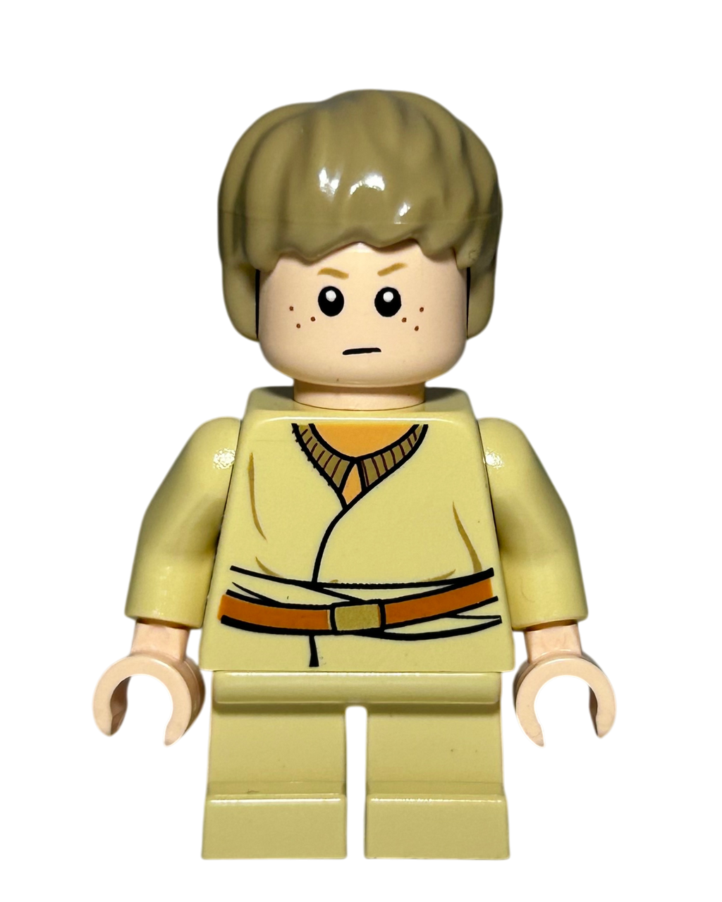 Anakin Skywalker Kind SW0349 LEGO Star Wars Minifigur Vorderansicht brick2d2