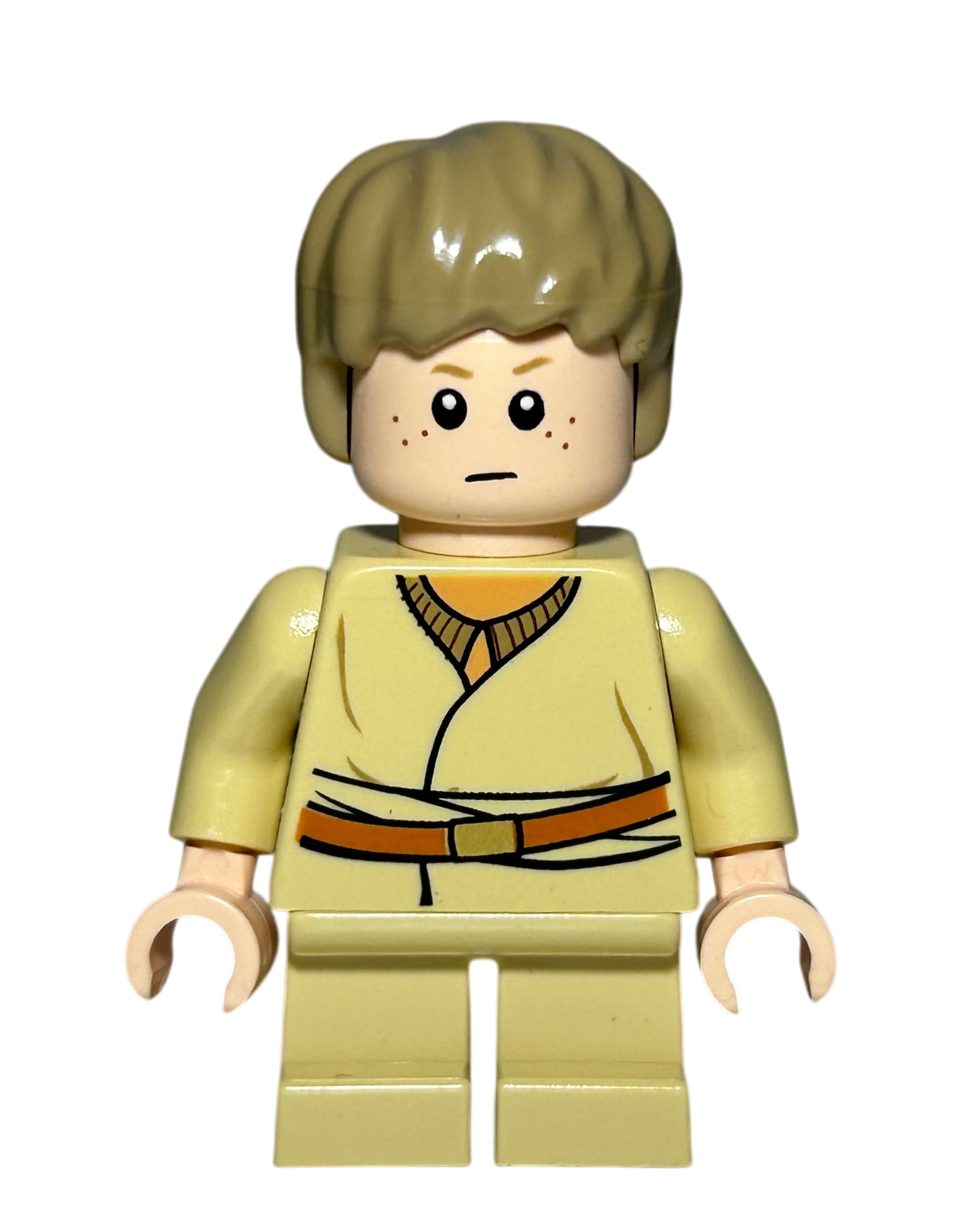 Anakin Skywalker Kind SW0349 LEGO Star Wars Minifigur Vorderansicht brick2d2