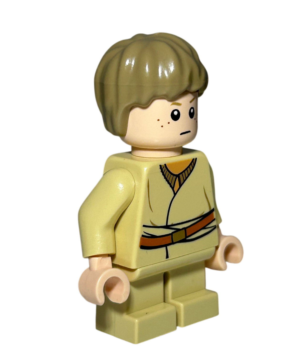 Anakin Skywalker Kind SW0349 LEGO Star Wars Minifigur Seitenansicht links brick2d2