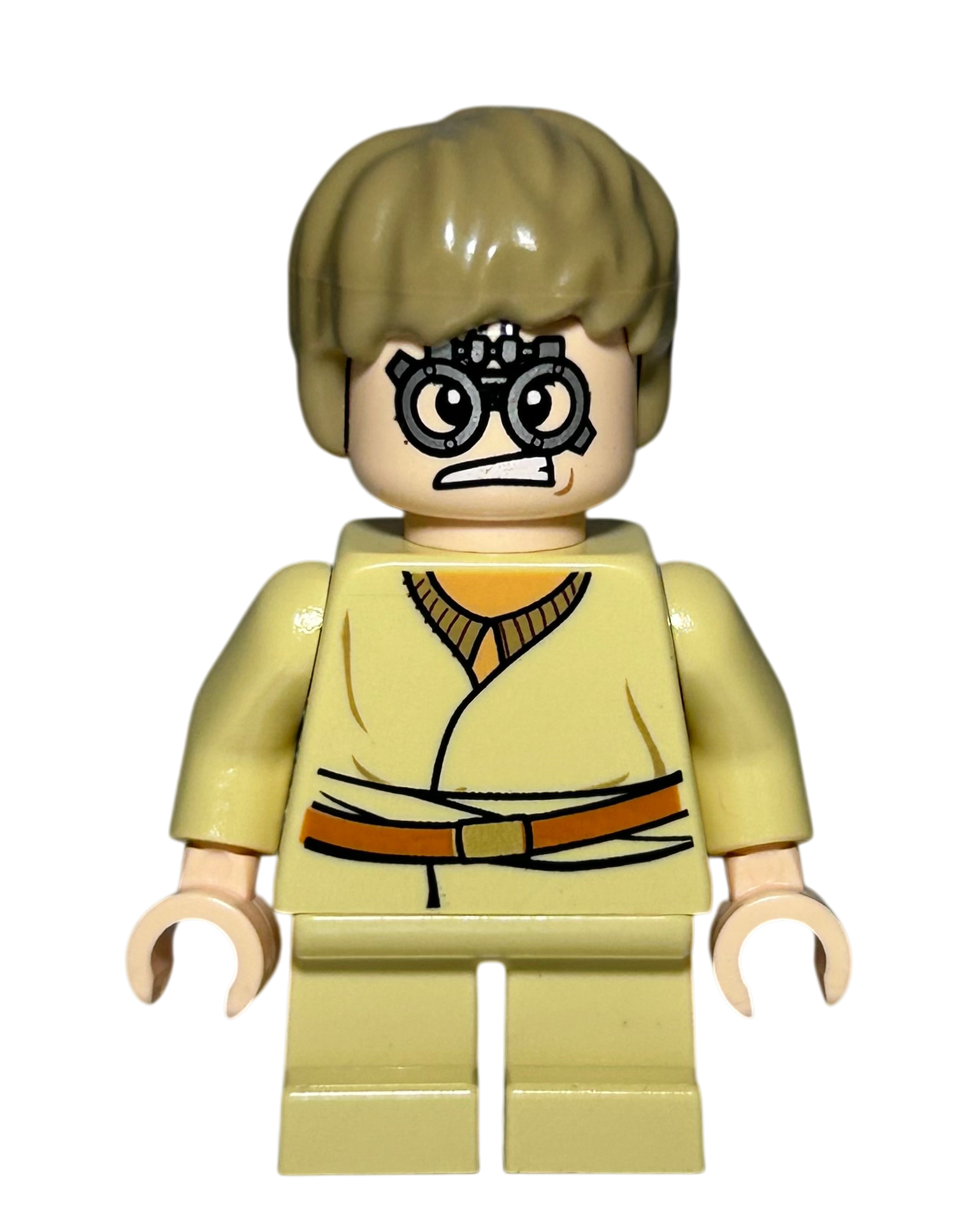 Anakin Skywalker Kind SW0349 LEGO Star Wars Minifigur Detailansicht brick2d2