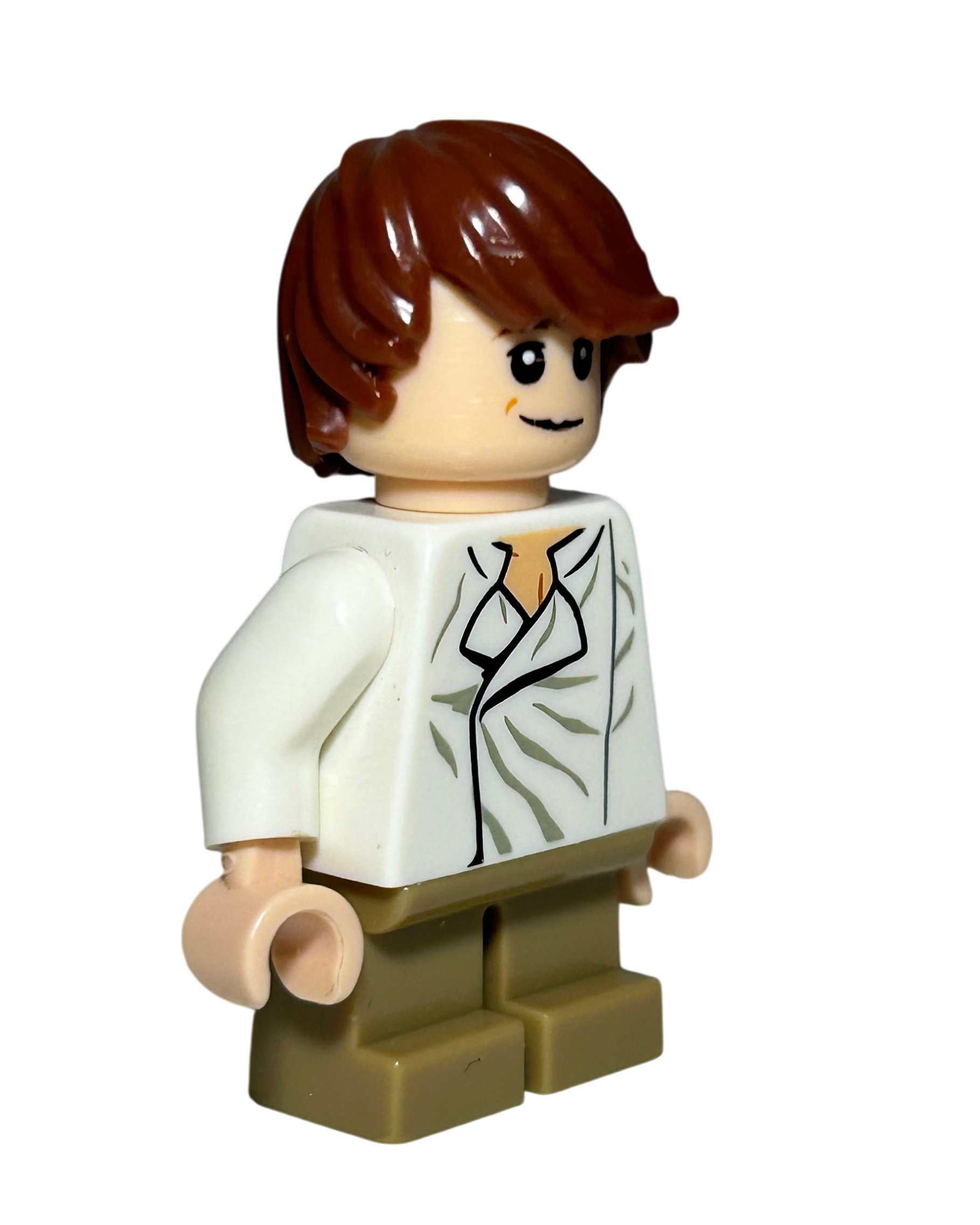 Kleiner Han Solo SW0357 LEGO Star Wars Minifigur Seitenansicht links brick2d2