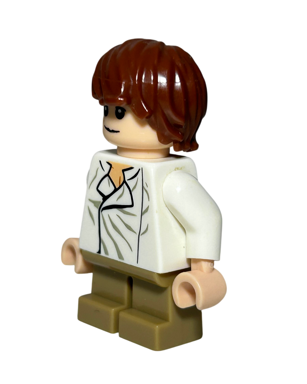 Kleiner Han Solo SW0357 LEGO Star Wars Minifigur Seitenansicht rechts brick2d2