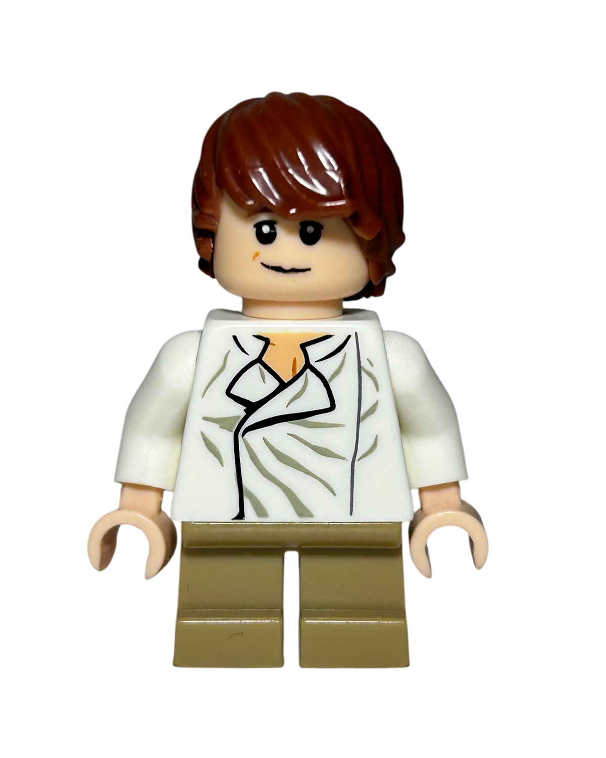 Kleiner Han Solo SW0357 LEGO Star Wars Minifigur Vorderansicht brick2d2