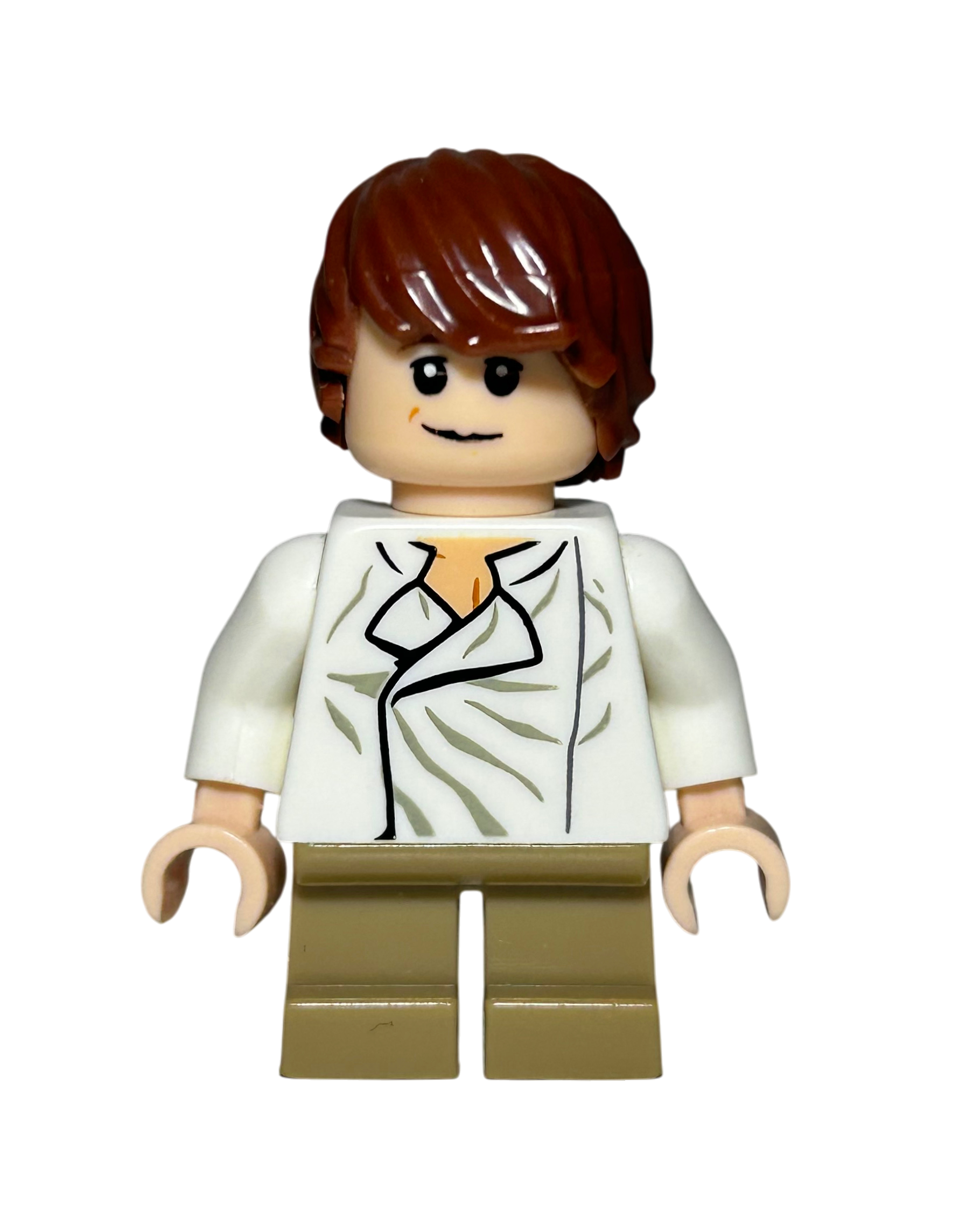 Kleiner Han Solo SW0357 LEGO Star Wars Minifigur Vorderansicht brick2d2