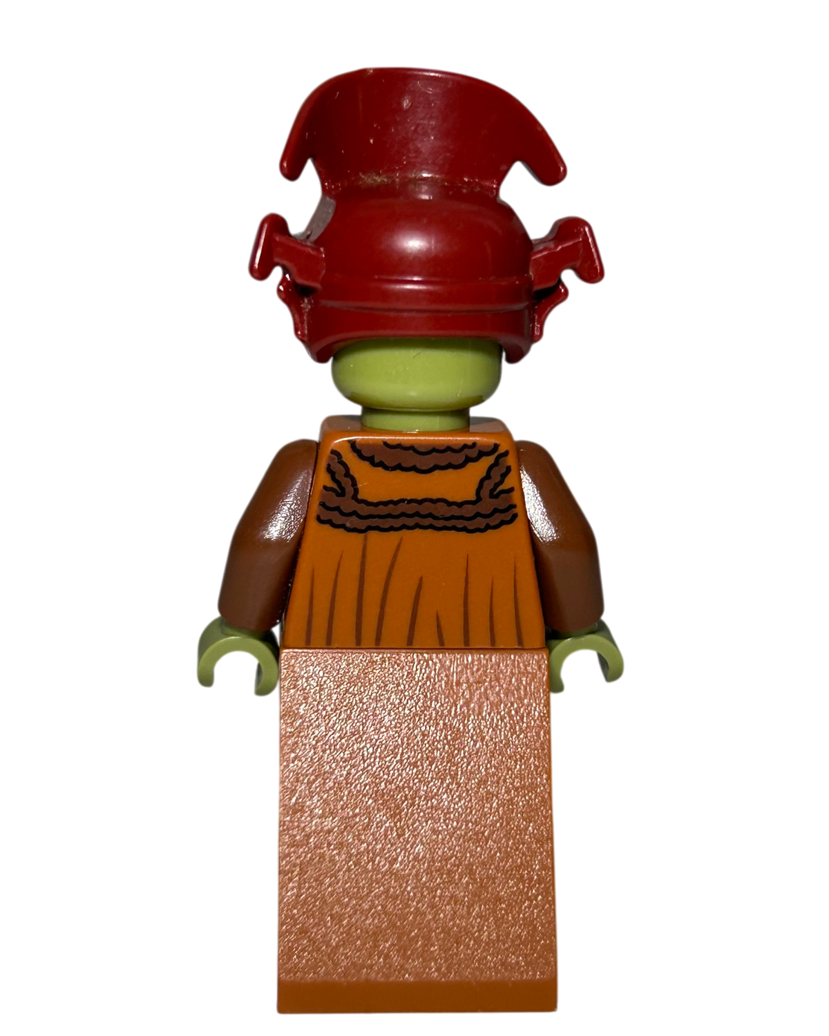 Nute Gunray Orangene Robe Outfit SW0363 LEGO Star Wars Minifigur Rückansicht brick2d2