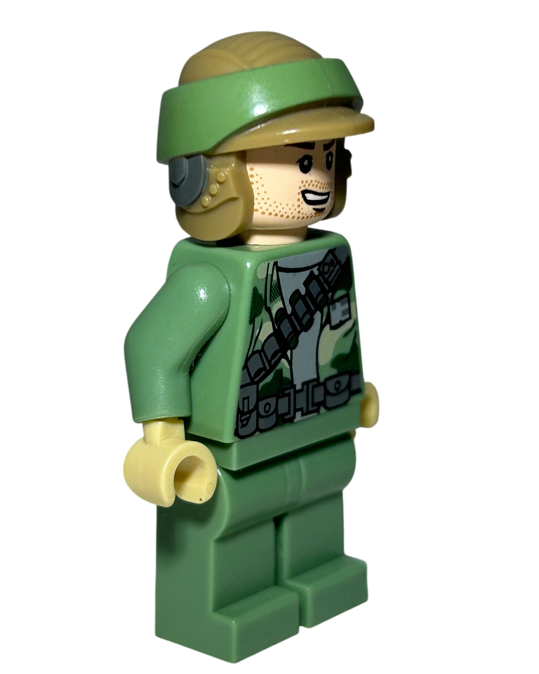 Endor Rebel Commando SW0368 LEGO Star Wars Minifigur Seitenansicht links brick2d2
