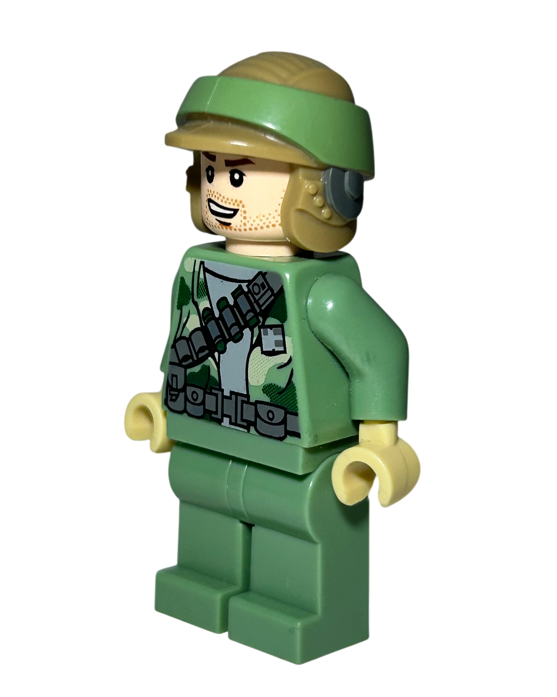 Endor Rebel Commando SW0368 LEGO Star Wars Minifigur Seitenansicht rechts brick2d2