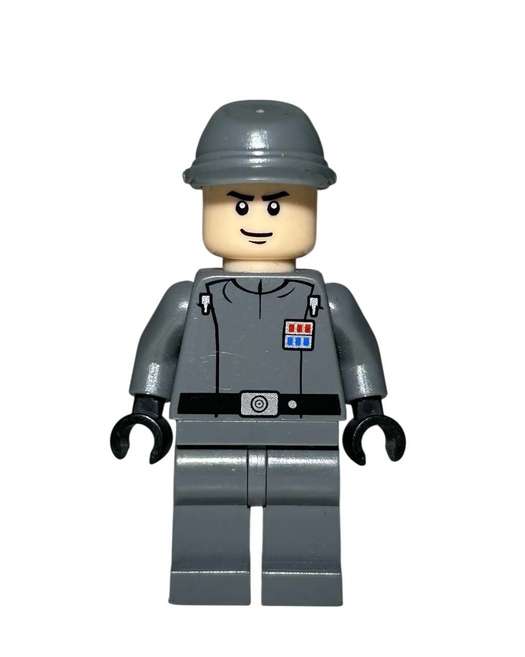 Imperial Officer SW0376 LEGO Star Wars Minifigur 2012 Vorderansicht brick2d2