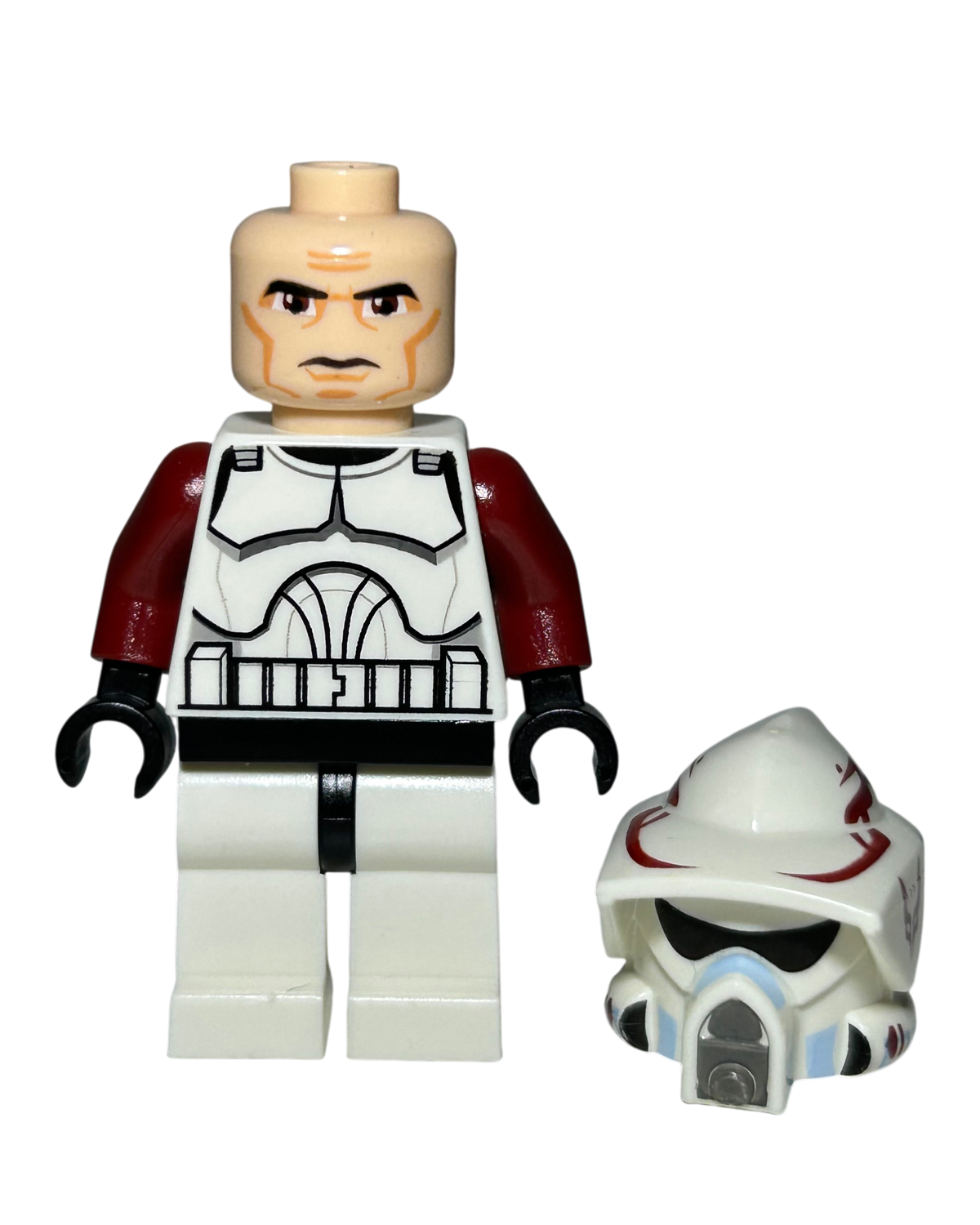 Clone ARF Trooper Rancor Battalion SW0378 LEGO Star Wars Minifigur Detailansicht brick2d2