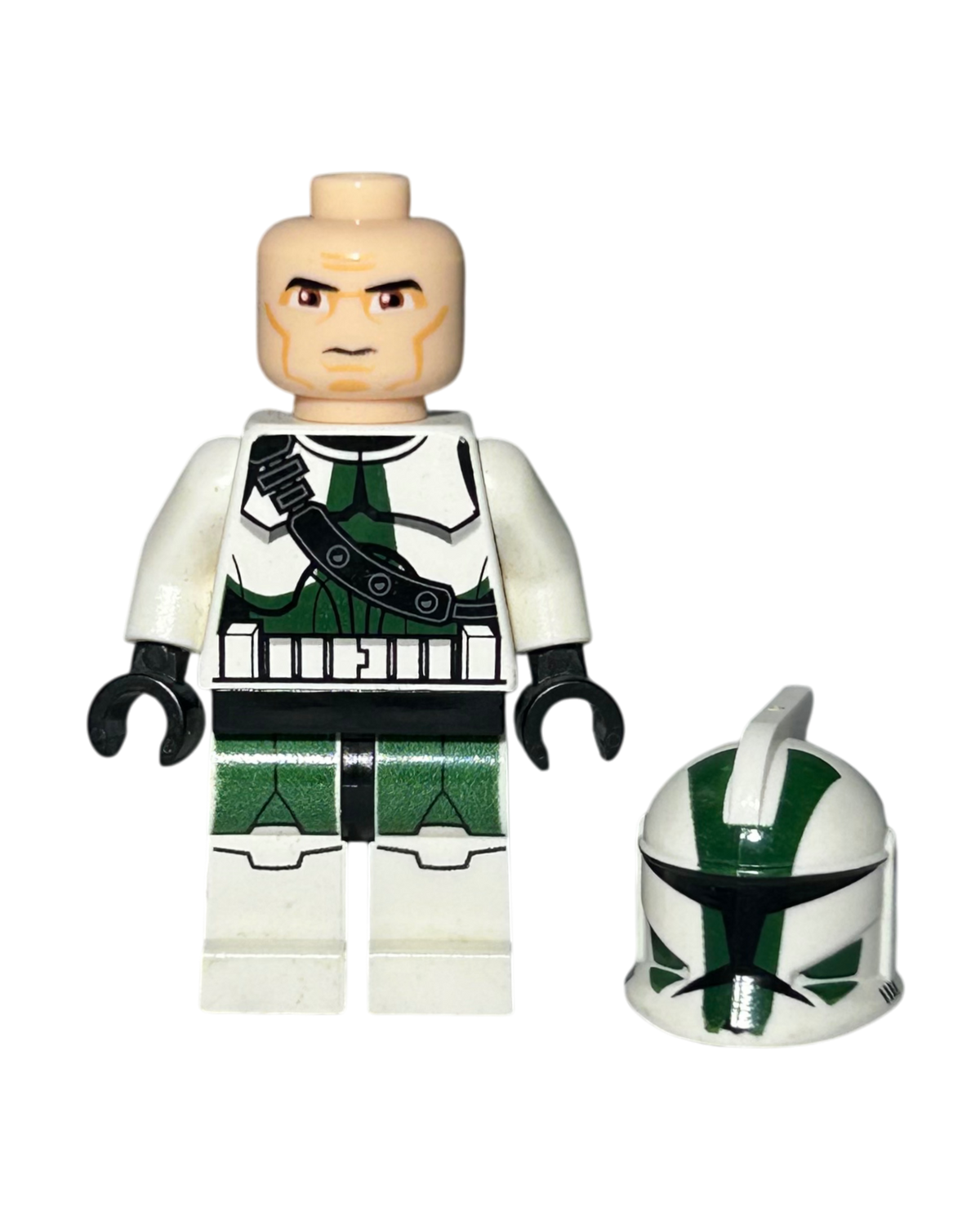 Clone Commander Gree Phase 1 SW0380 LEGO Star Wars Minifigur Detailansicht