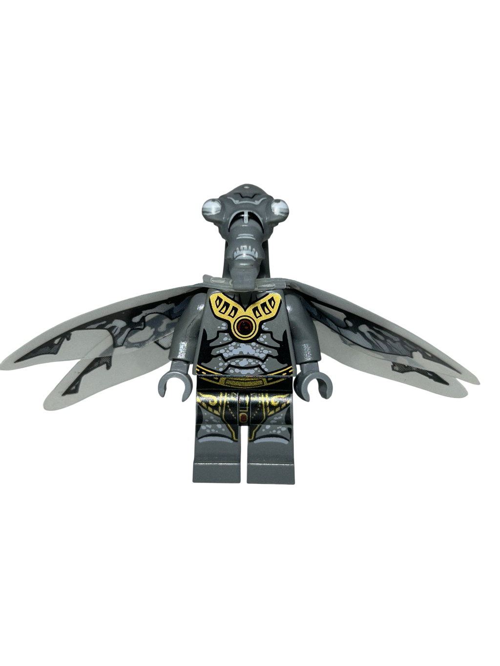 Geonosian Zombie mit Flügeln SW0382 LEGO Star Wars Minifigur Vorderansicht brick2d2