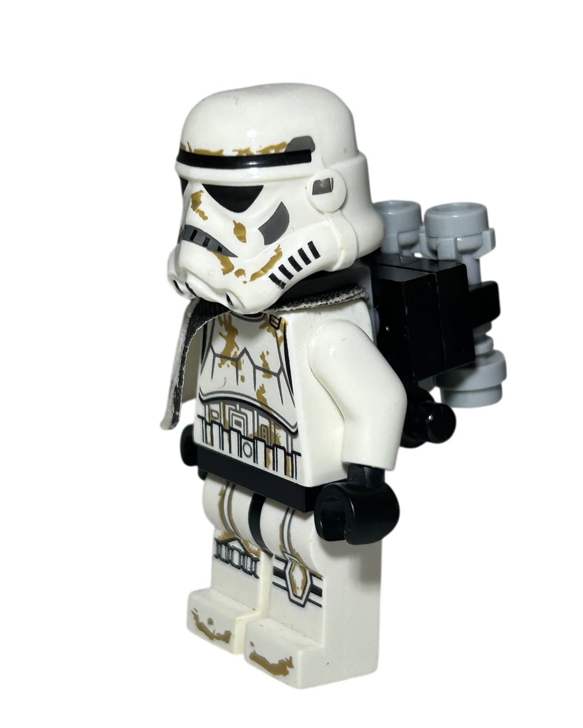 Imperial Sandtrooper weißes Pauldron SW0383 LEGO Star Wars Minifigur Seitenansicht rechts brick2d2