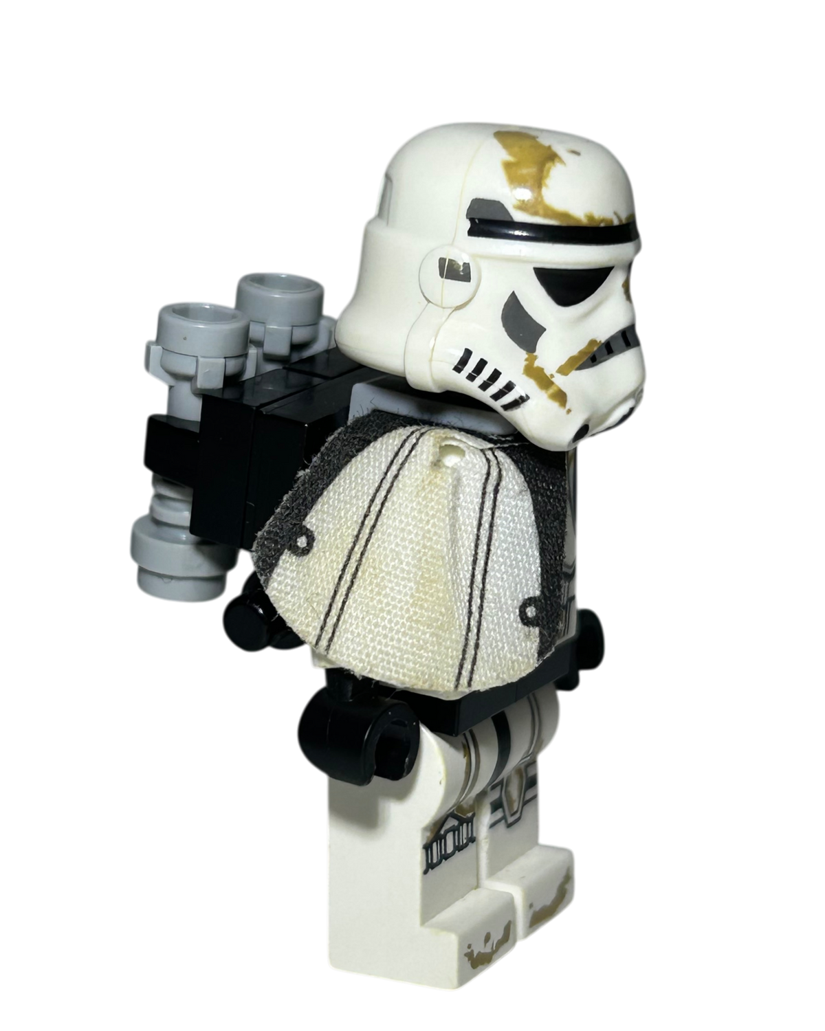 Imperial Sandtrooper weißes Pauldron SW0383 LEGO Star Wars Minifigur Seitenansicht links brick2d2