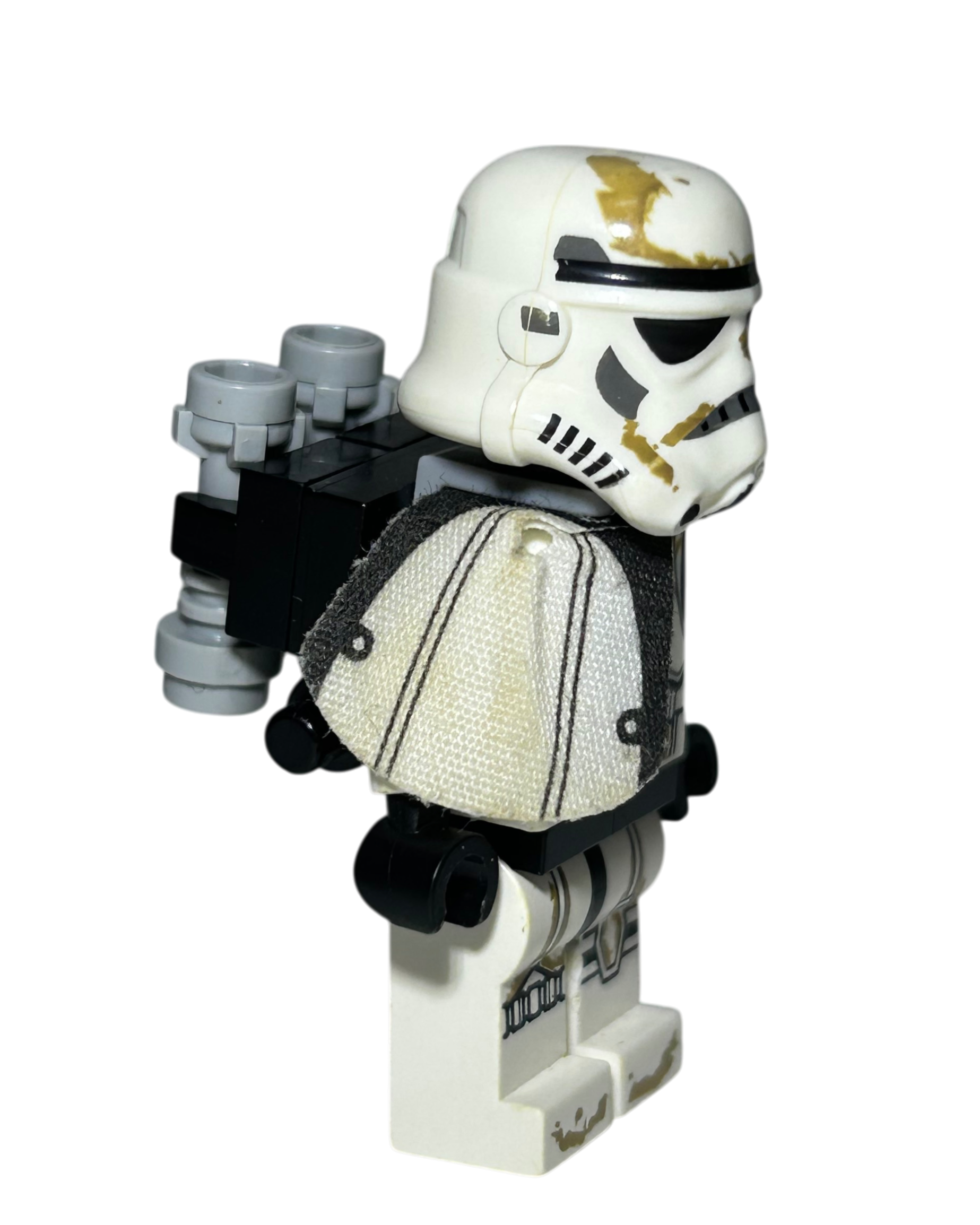 Imperial Sandtrooper weißes Pauldron SW0383 LEGO Star Wars Minifigur Seitenansicht links brick2d2
