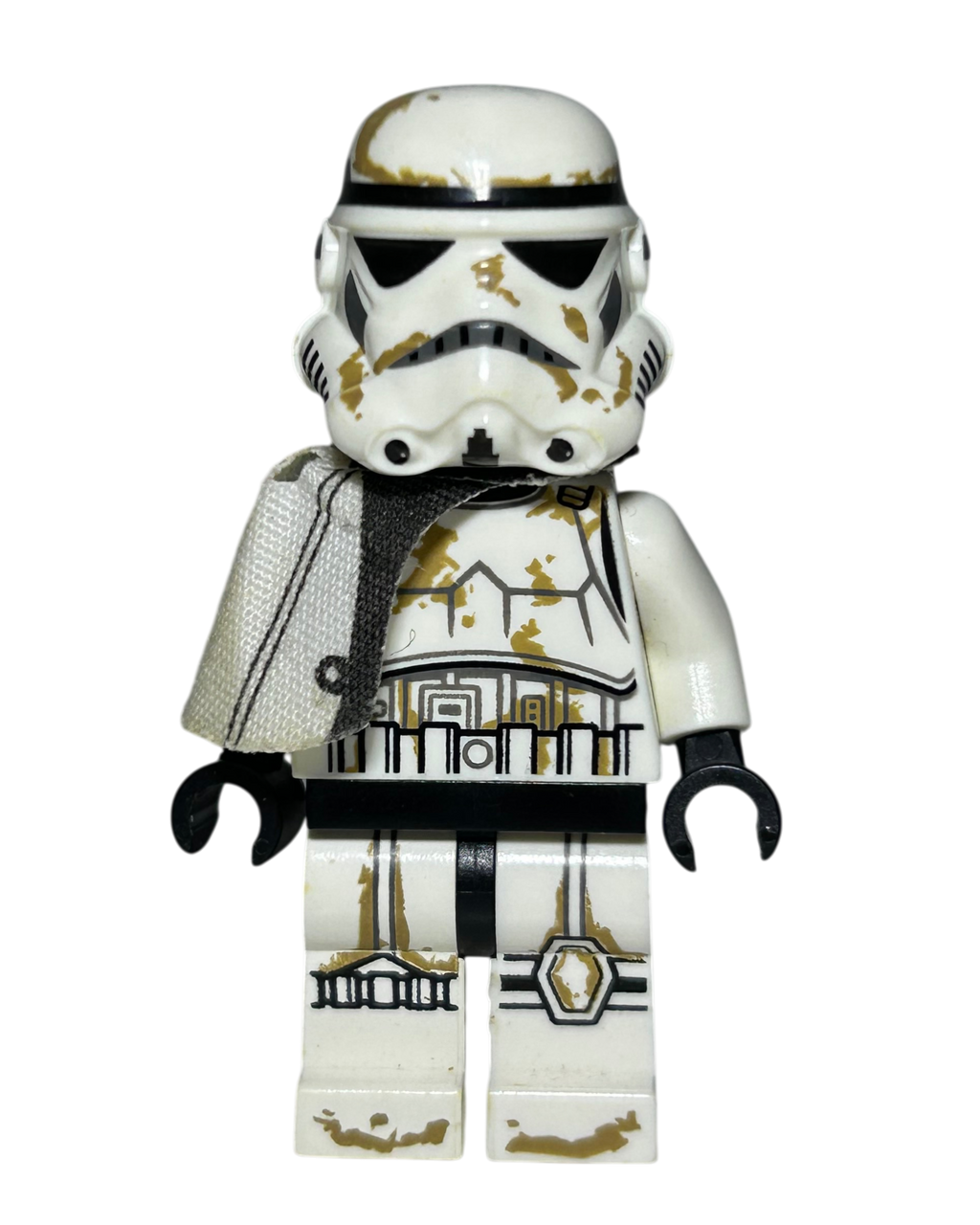 Imperial Sandtrooper weißes Pauldron SW0383 LEGO Star Wars Minifigur Vorderansicht brick2d2