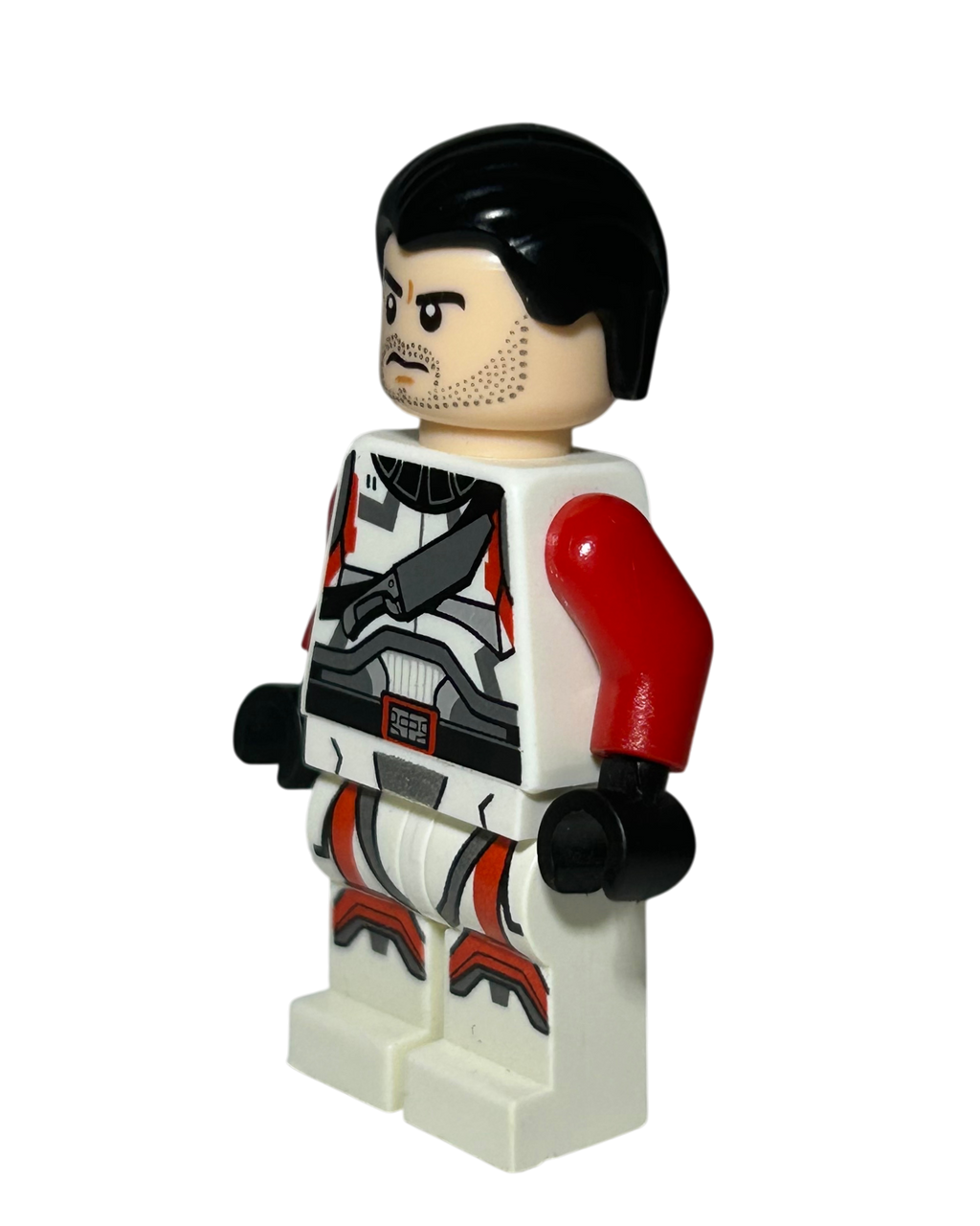 Republic Trooper Jace Malcom SW0391 LEGO Star Wars Minifigur Seitenansicht rechts brick2d2