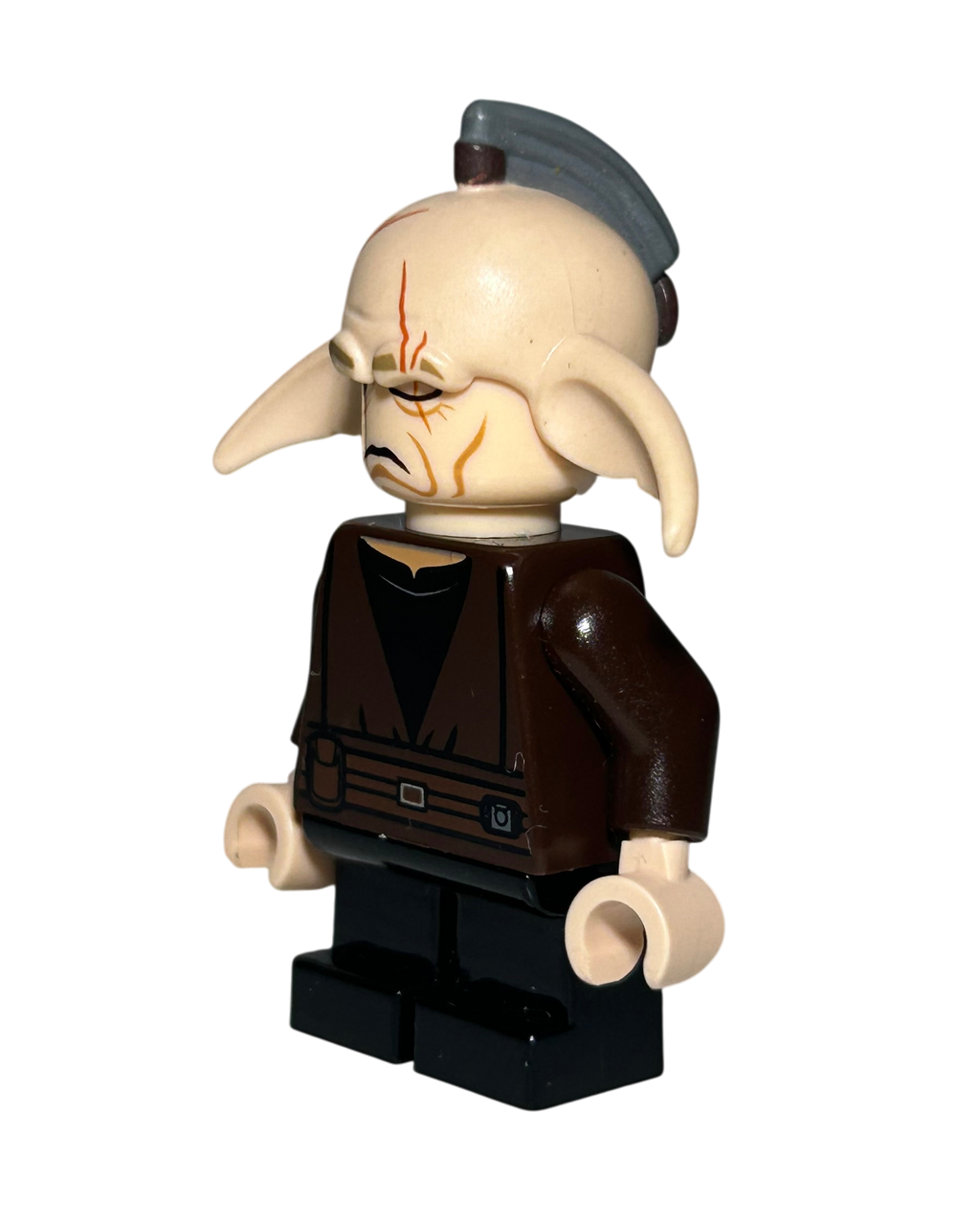 Lego Star Wars Minifigur Even Piell SW0392 Seitenansicht rechts brick2d2