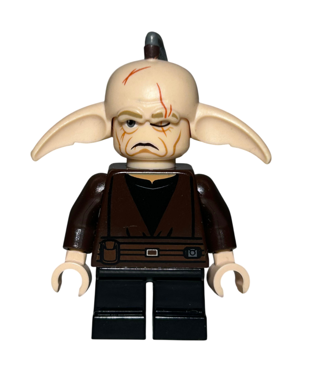 Lego Star Wars Minifigur Even Piell SW0392 Vorderansicht brick2d2