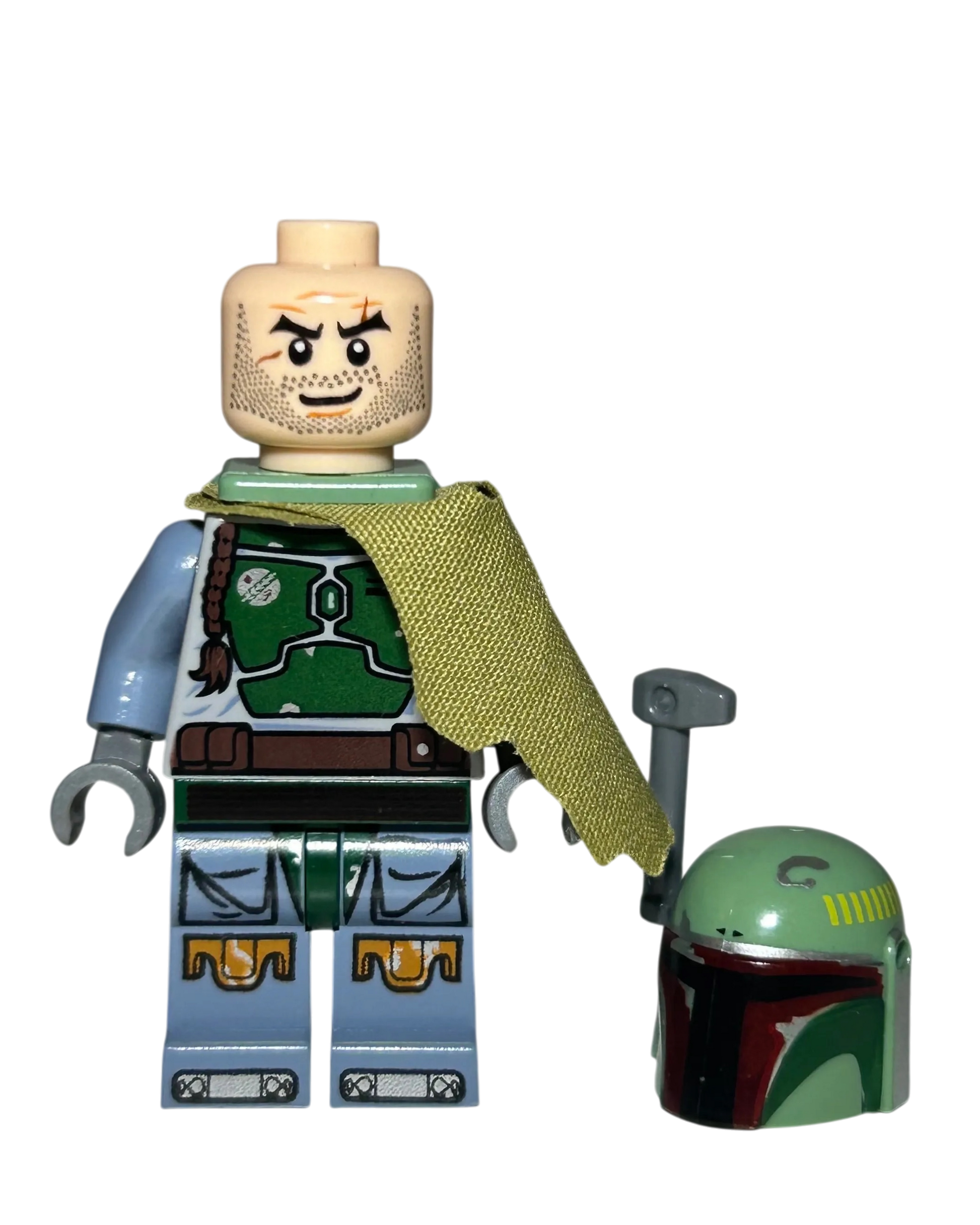 Boba Fett SW0396 LEGO Star Wars Minifigur 2012 Detailansicht brick2d2