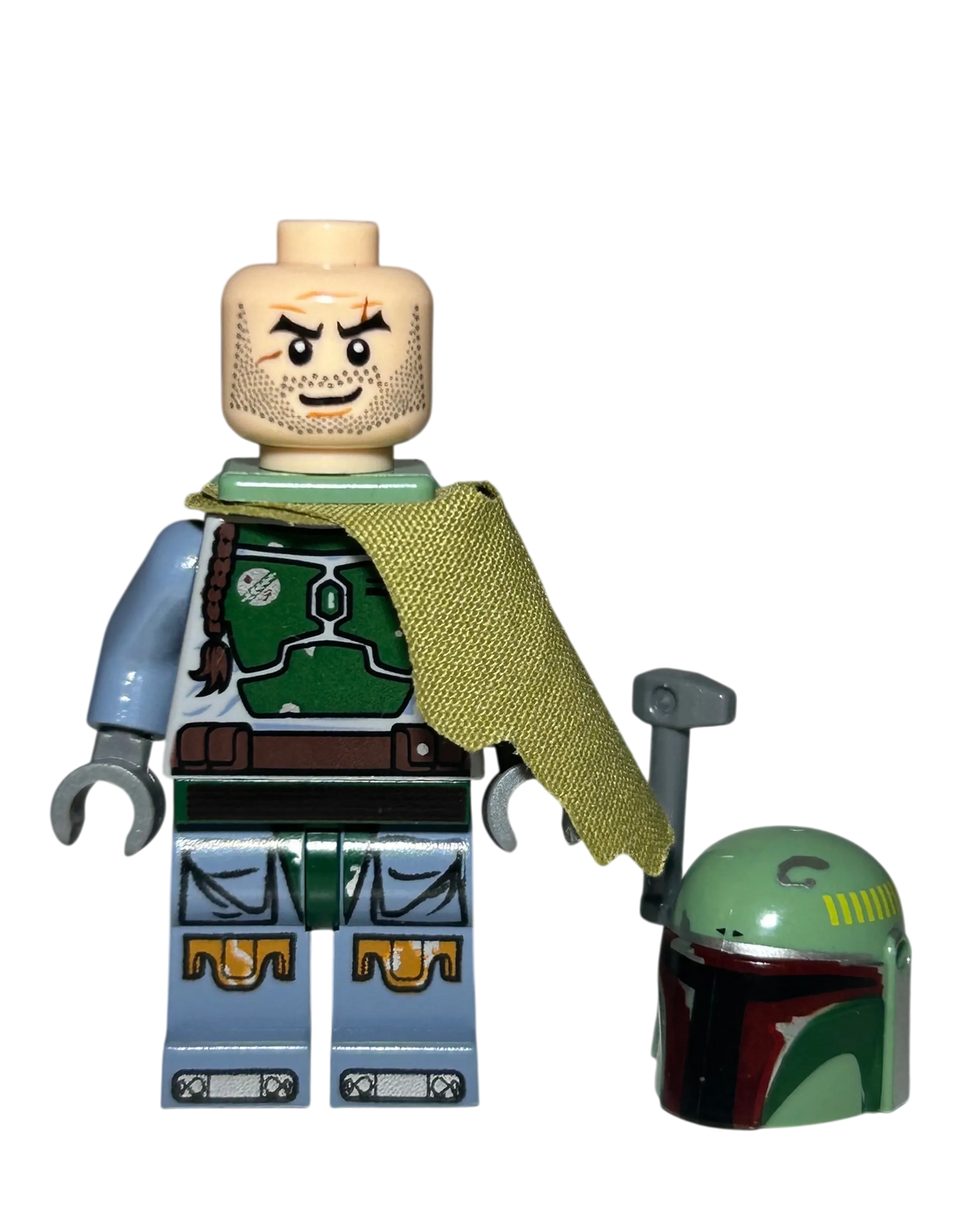 Boba Fett SW0396 LEGO Star Wars Minifigur 2012 Detailansicht brick2d2