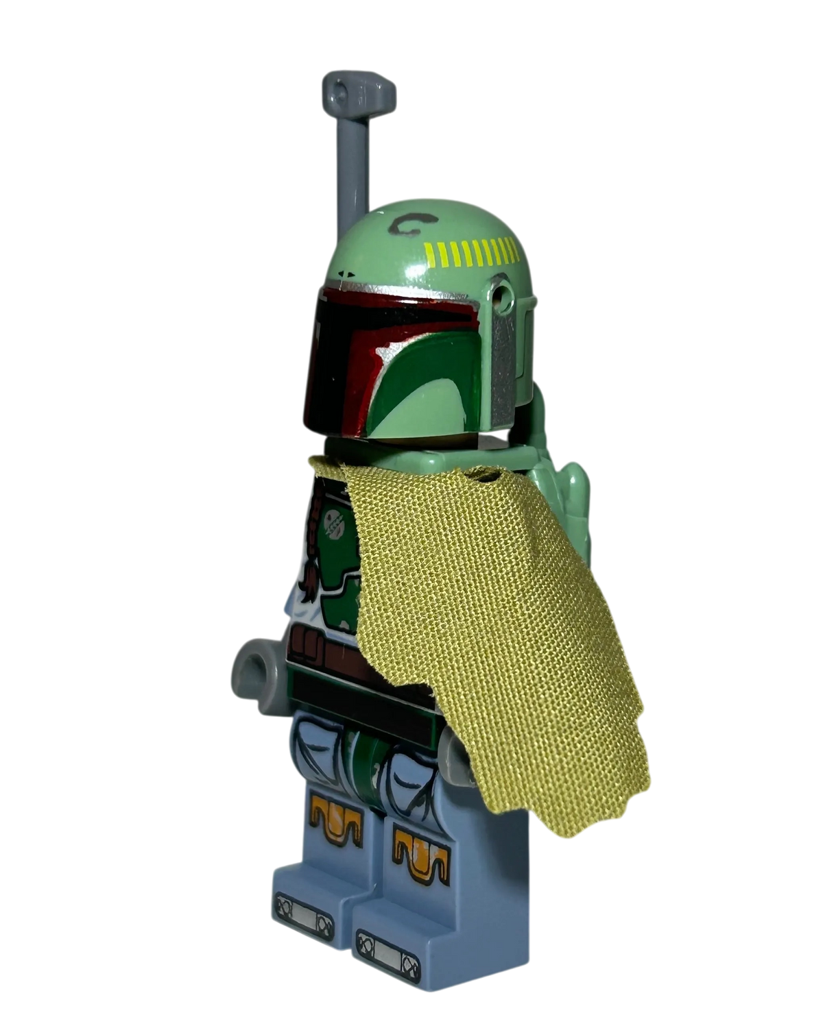 Boba Fett SW0396 LEGO Star Wars Minifigur 2012 Seitenansicht rechts brick2d2