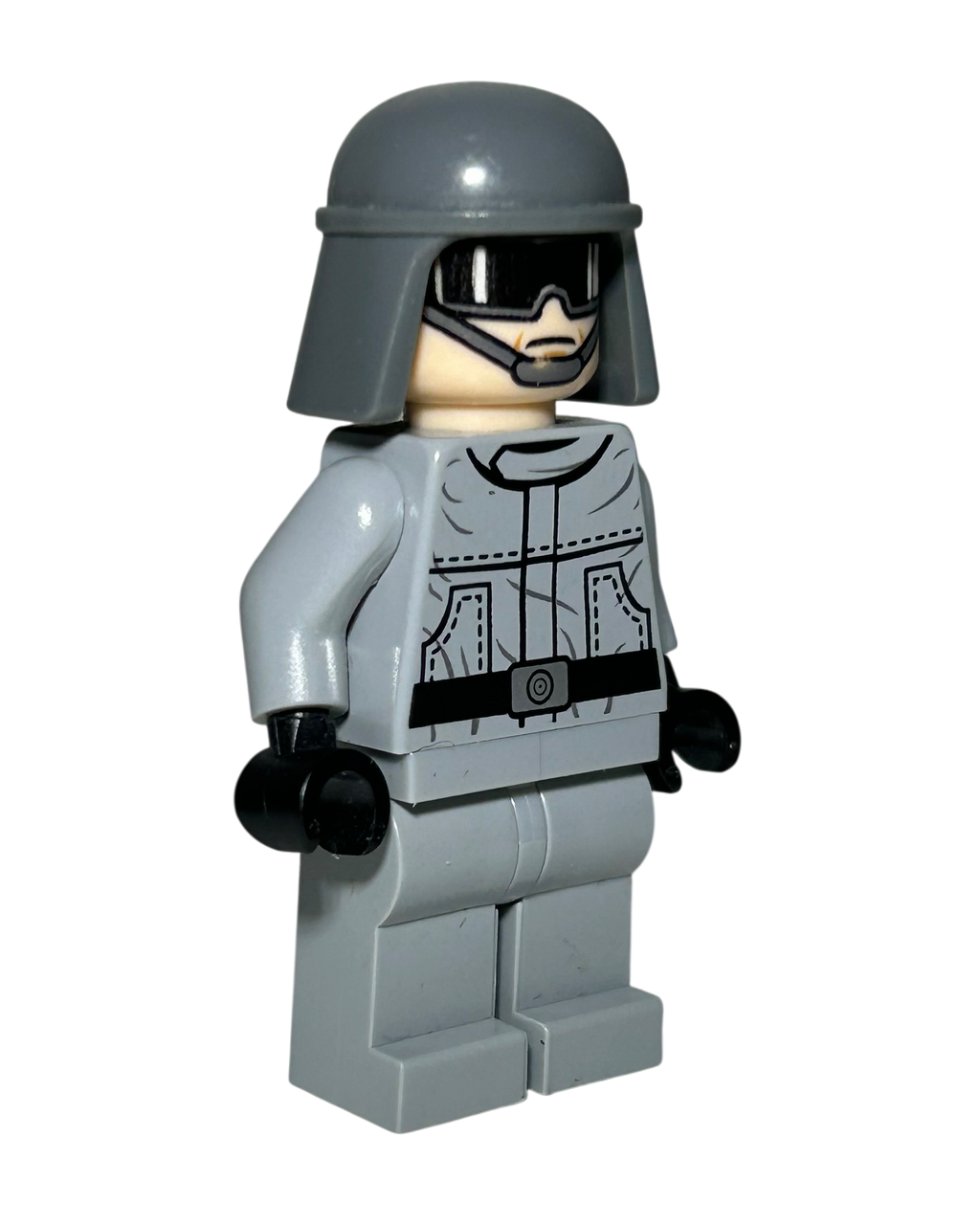 Imperial AT-ST Pilot SW0401 LEGO Star Wars Minifigur Seitenansicht links brick2d2