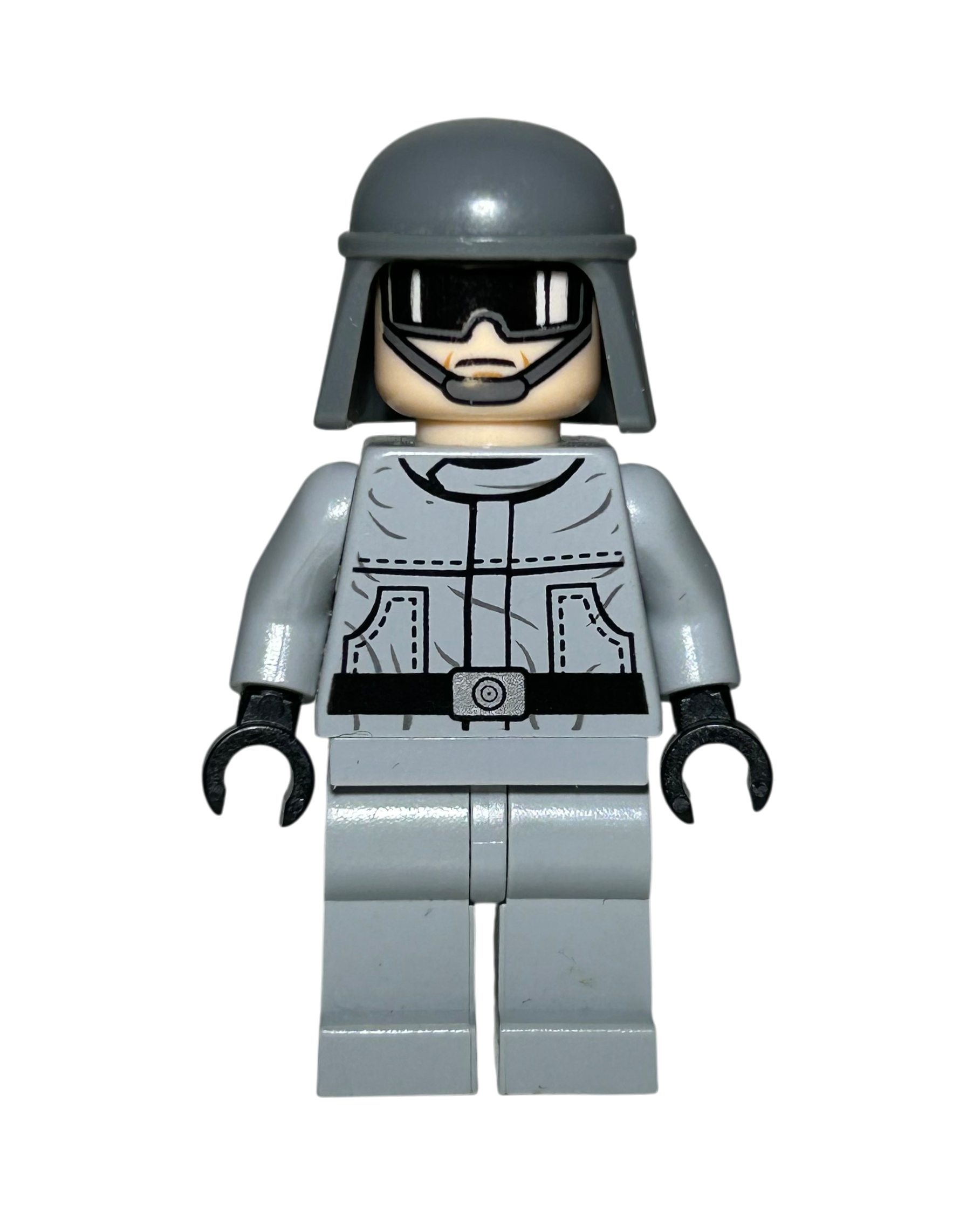Imperial AT-ST Pilot SW0401 LEGO Star Wars Minifigur Vorderansicht brick2d2