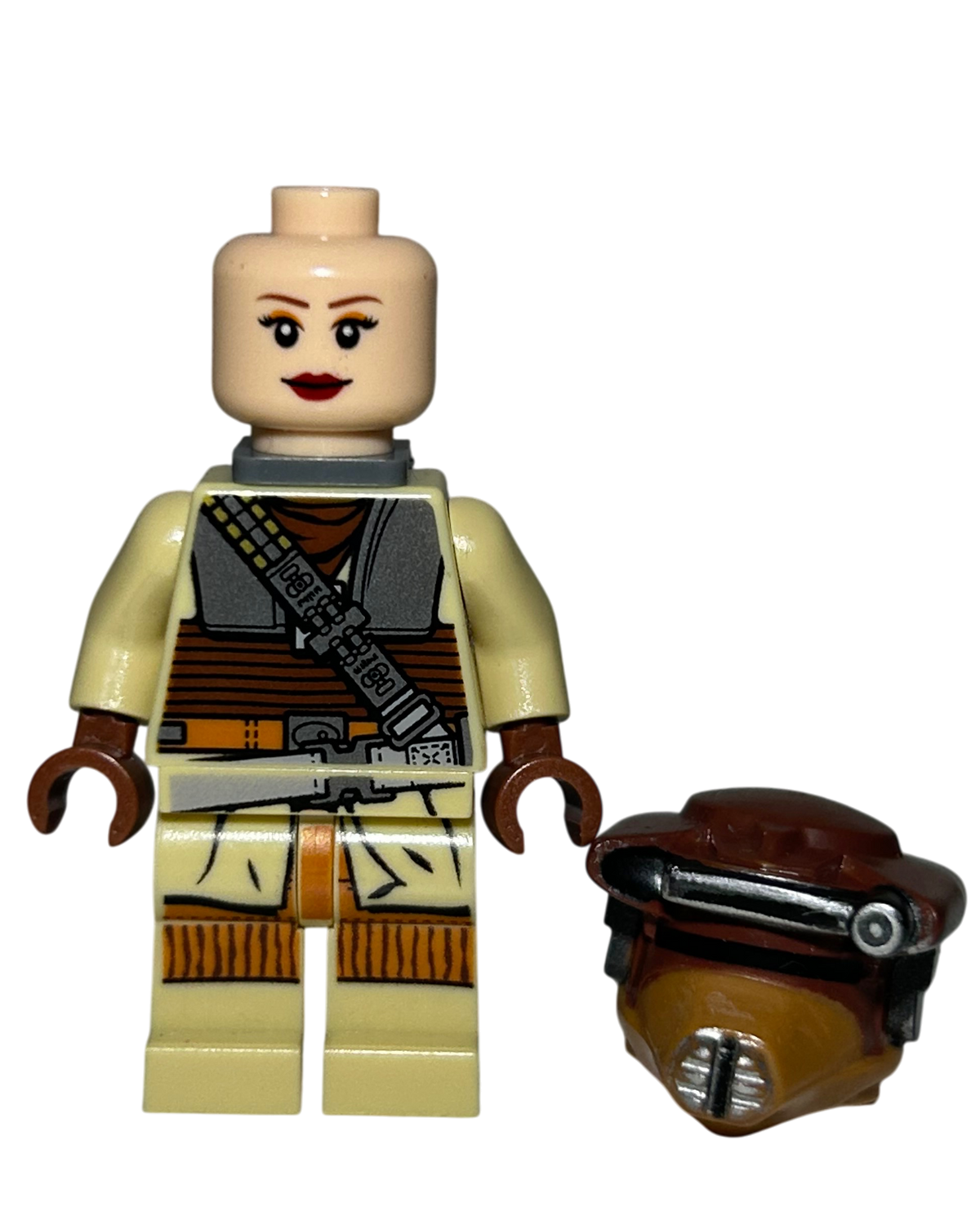 Boushh Leia Organa SW0407 LEGO Star Wars Minifigur Detailansicht brick2d2