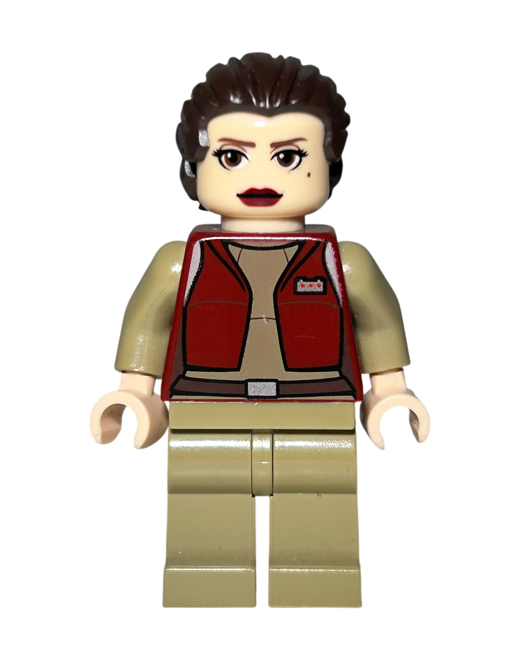 Lego Star Wars Minifigur Padmé Amidala Clone Wars SW0411 Vorderansicht brick2d2