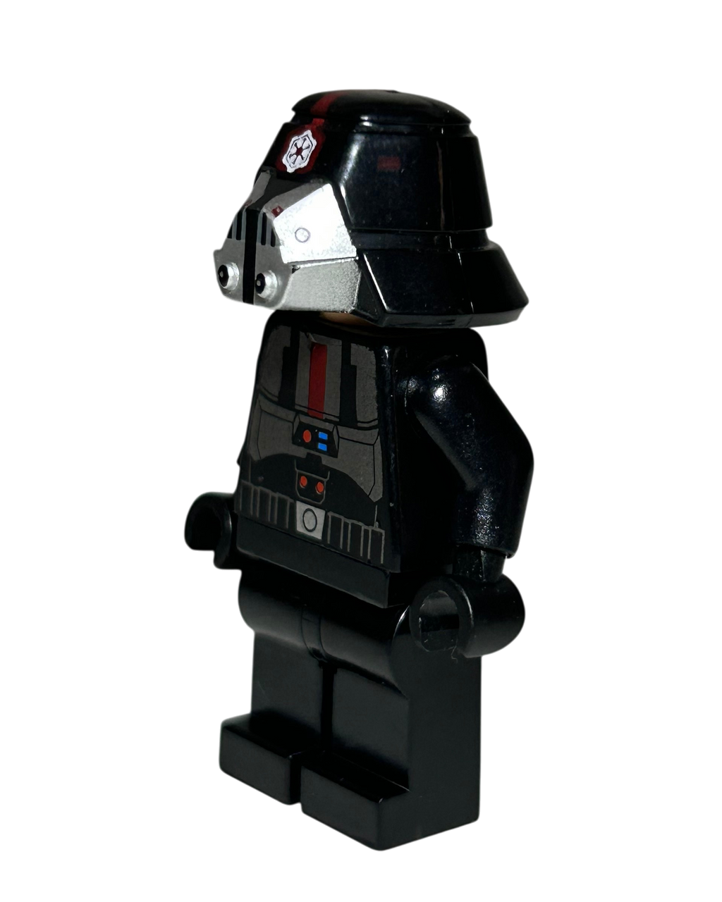 Sith Trooper SW0414 LEGO Star Wars Minifigur schwarze Rüstung Seitenansicht rechts brick2d2
