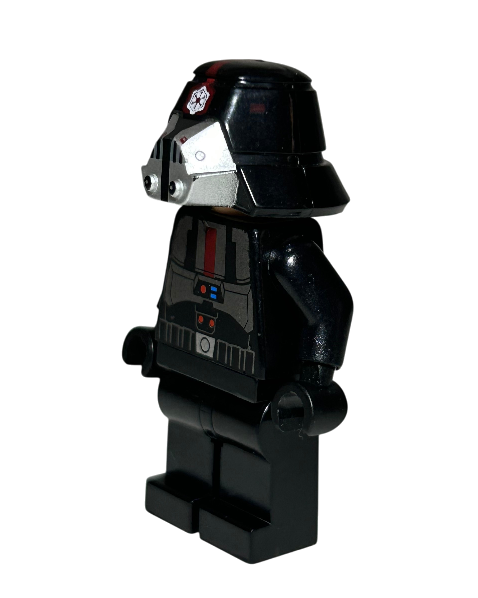 Sith Trooper SW0414 LEGO Star Wars Minifigur schwarze Rüstung Seitenansicht rechts brick2d2