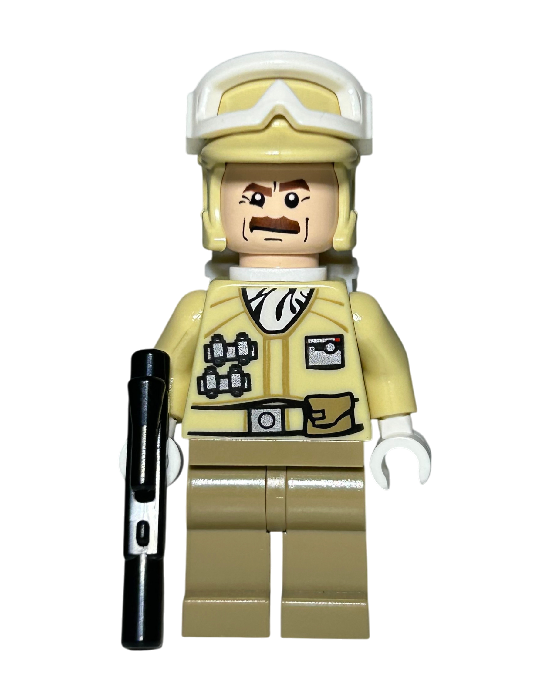 Lego Star Wars Minifigur Hoth Rebel Trooper SW0425 Vorderansicht brick2d2