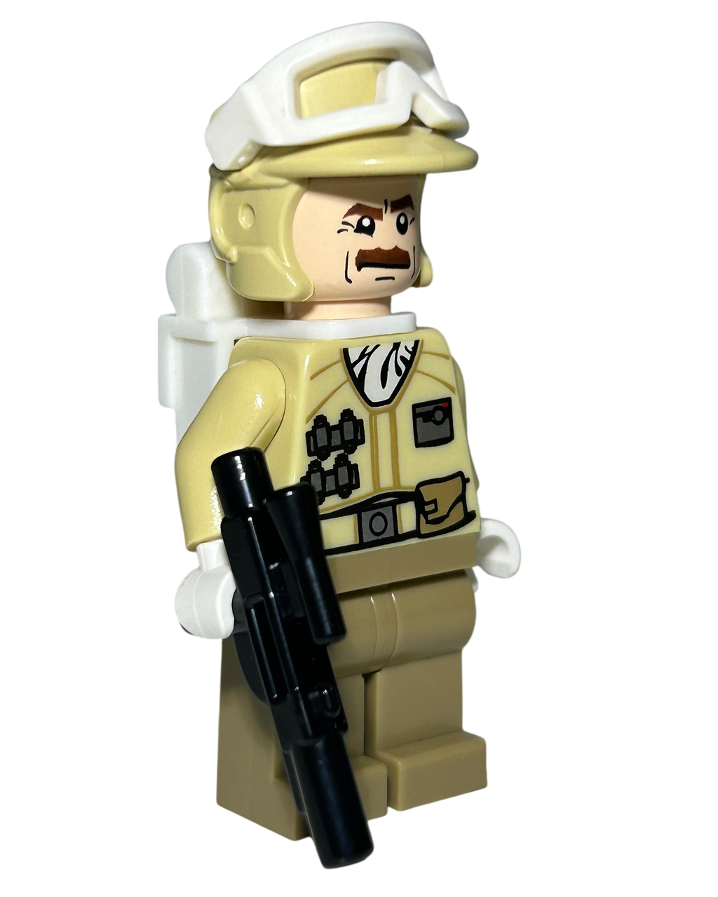 Lego Star Wars Minifigur Hoth Rebel Trooper SW0425 Seitenansicht links brick2d2