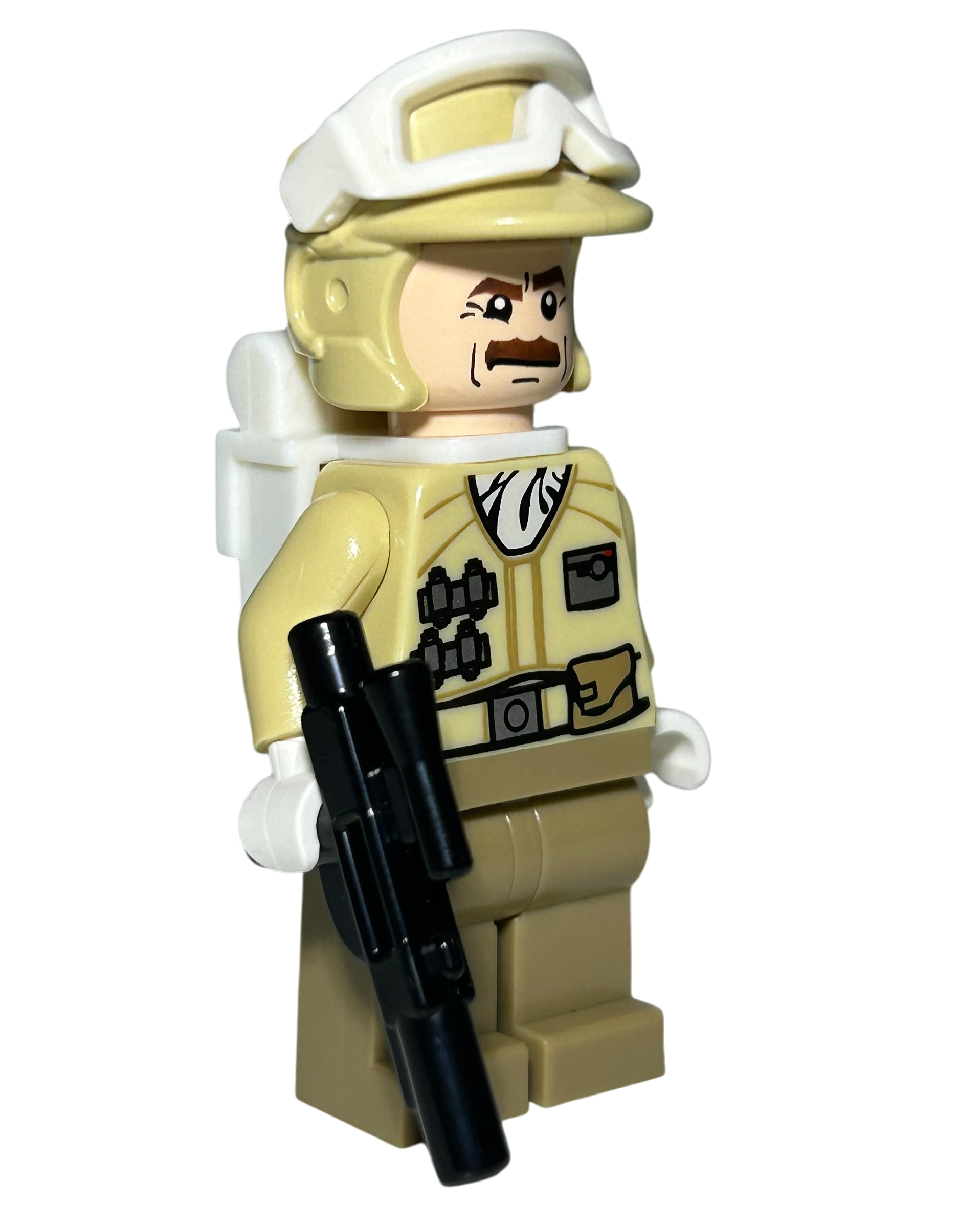 Lego Star Wars Minifigur Hoth Rebel Trooper SW0425 Seitenansicht links brick2d2