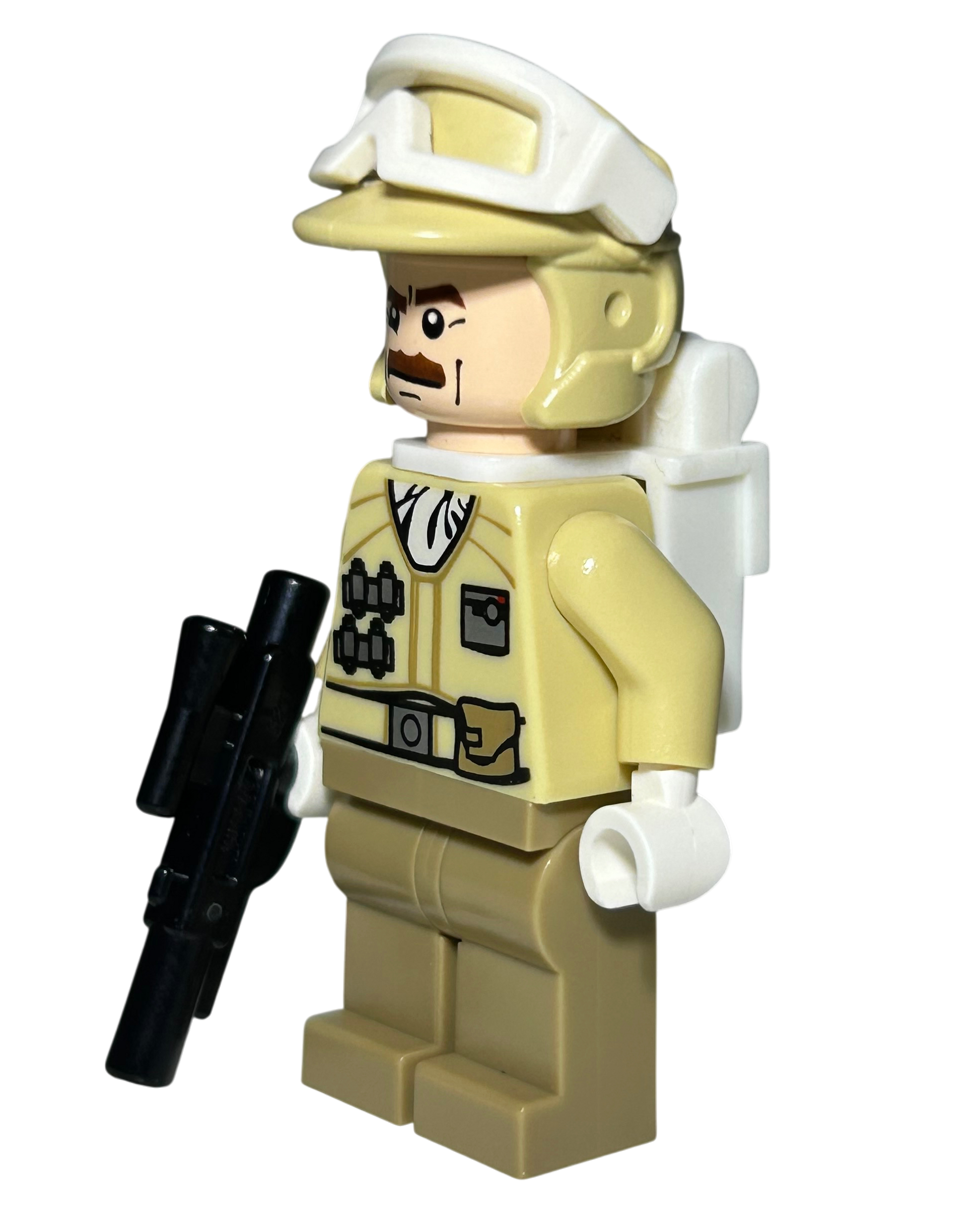 Lego Star Wars Minifigur Hoth Rebel Trooper SW0425 Seitenansicht rechts brick2d2