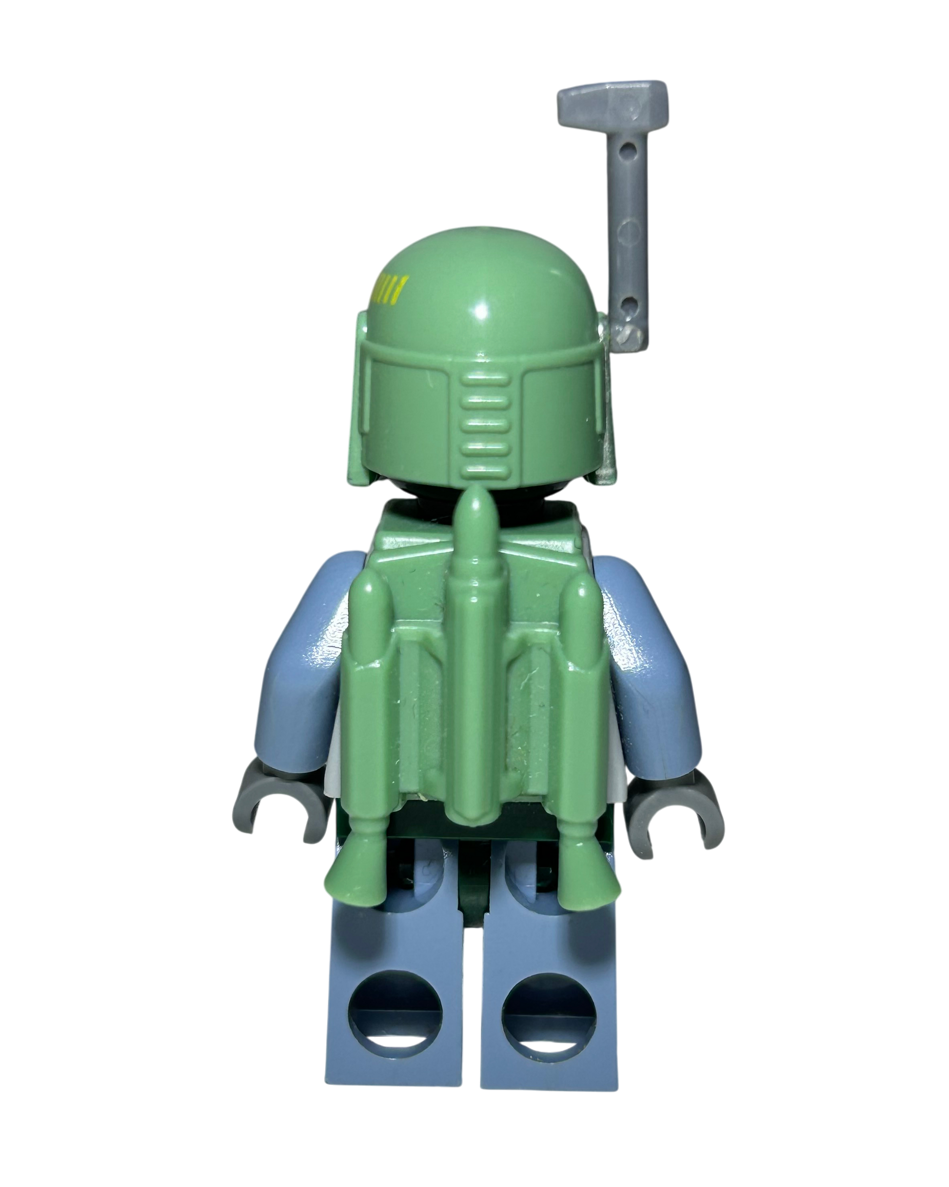 Boba Fett Balaclava Kopf SW0431 LEGO Star Wars Minifigur Rückansicht brick2d2
