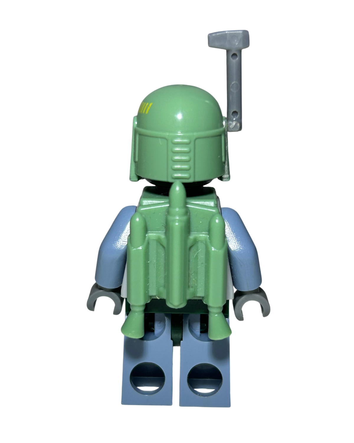 Boba Fett Balaclava Kopf SW0431 LEGO Star Wars Minifigur Rückansicht brick2d2