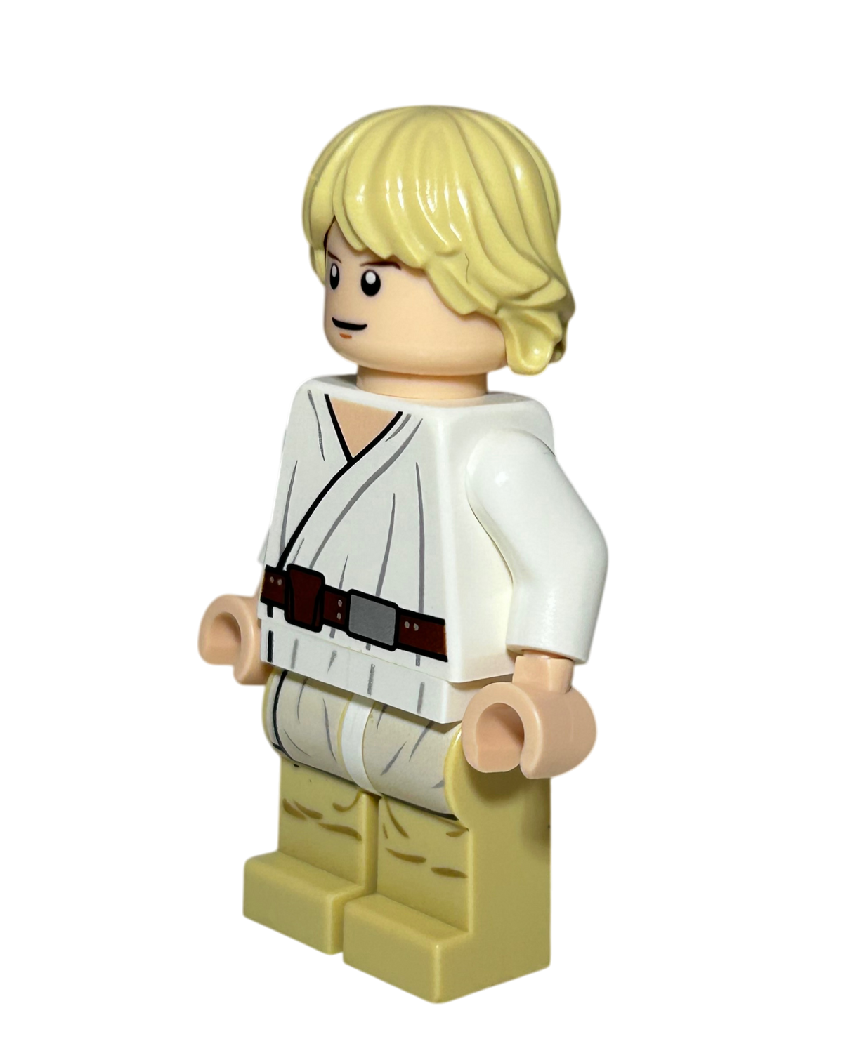 Luke Skywalker SW0432 LEGO Star Wars Minifigur Seitenansicht links brick2d2