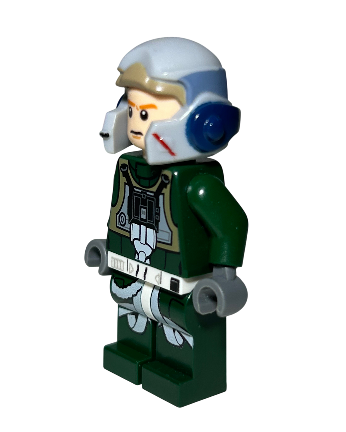 A Wing Pilot SW0437 LEGO Star Wars Minifigur Seitenansicht rechts brick2d2