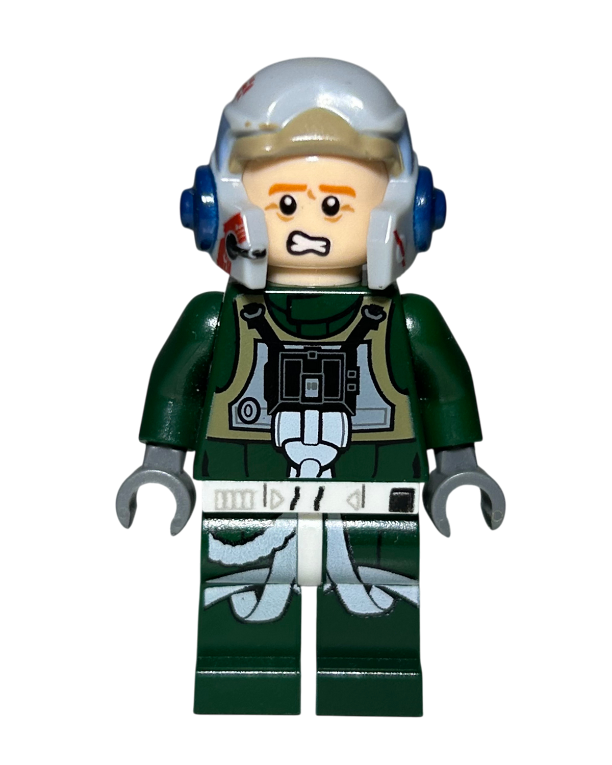 A Wing Pilot SW0437 LEGO Star Wars Minifigur Detailansicht brick2d2