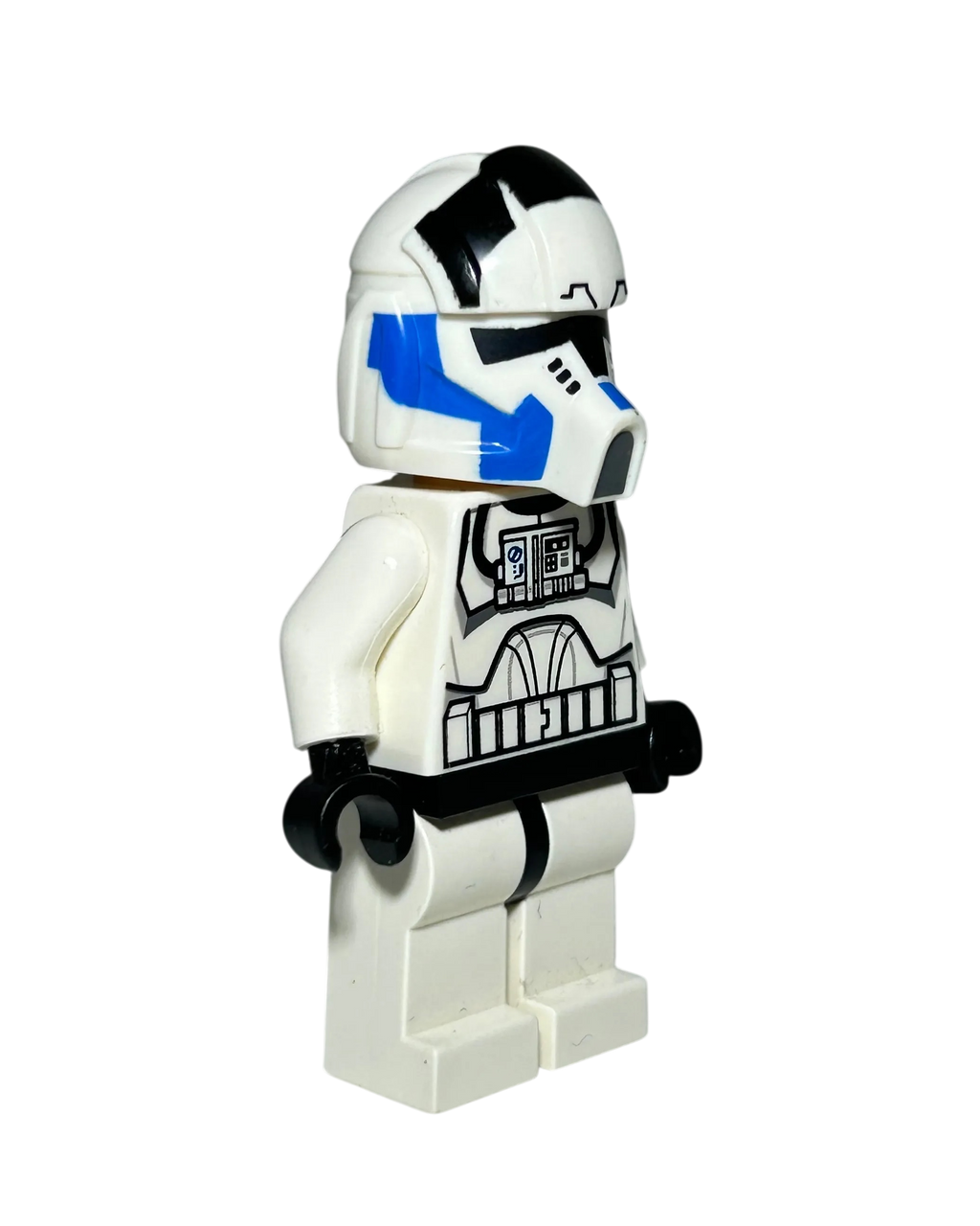 501st Clone Pilot SW0439 LEGO Star Wars Minifigur Phase 2 Seitenansicht links brick2d2