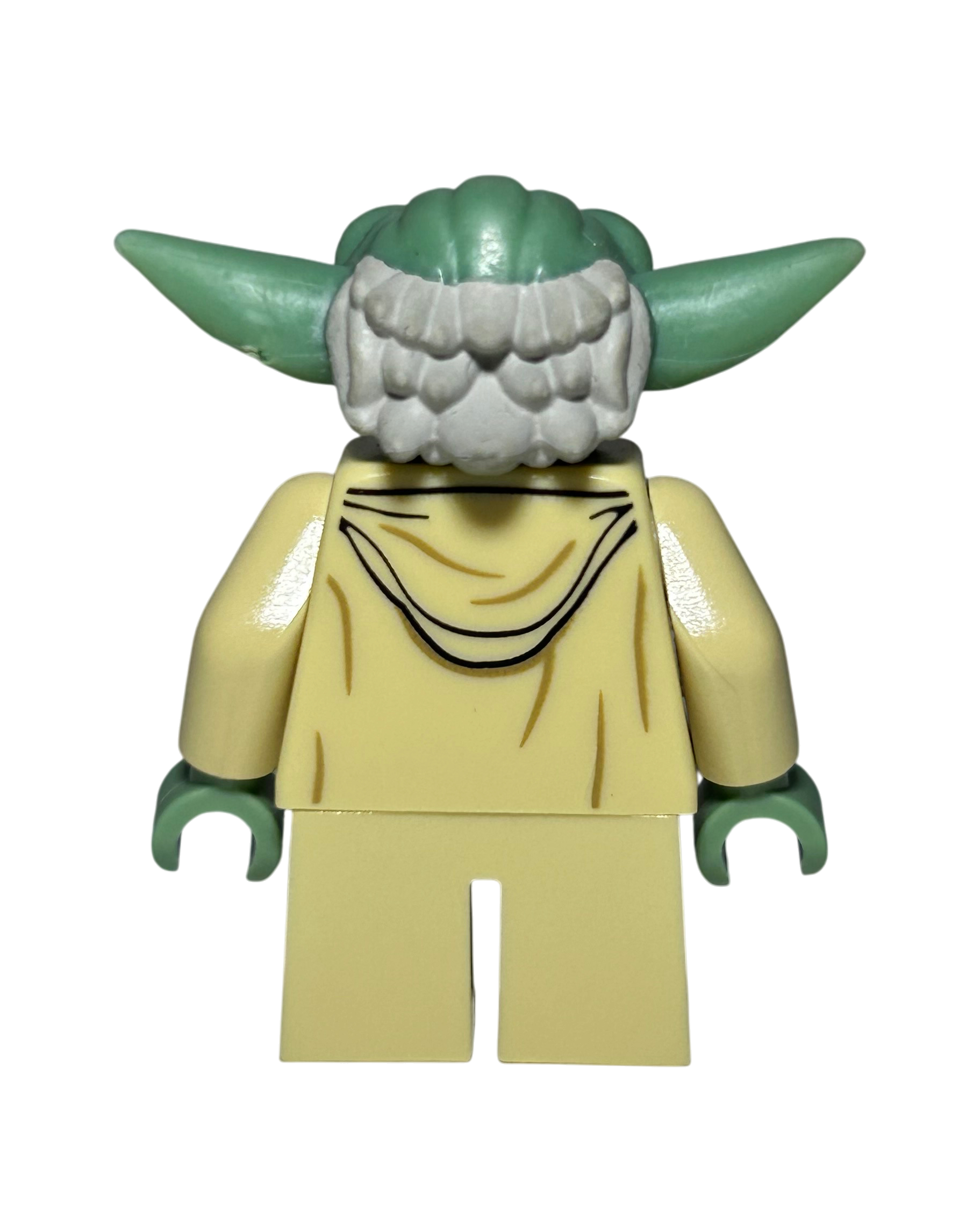 Lego Star Wars Minifigur Meister Yoda Clone Wars SW0446a Rückansicht brick2d2